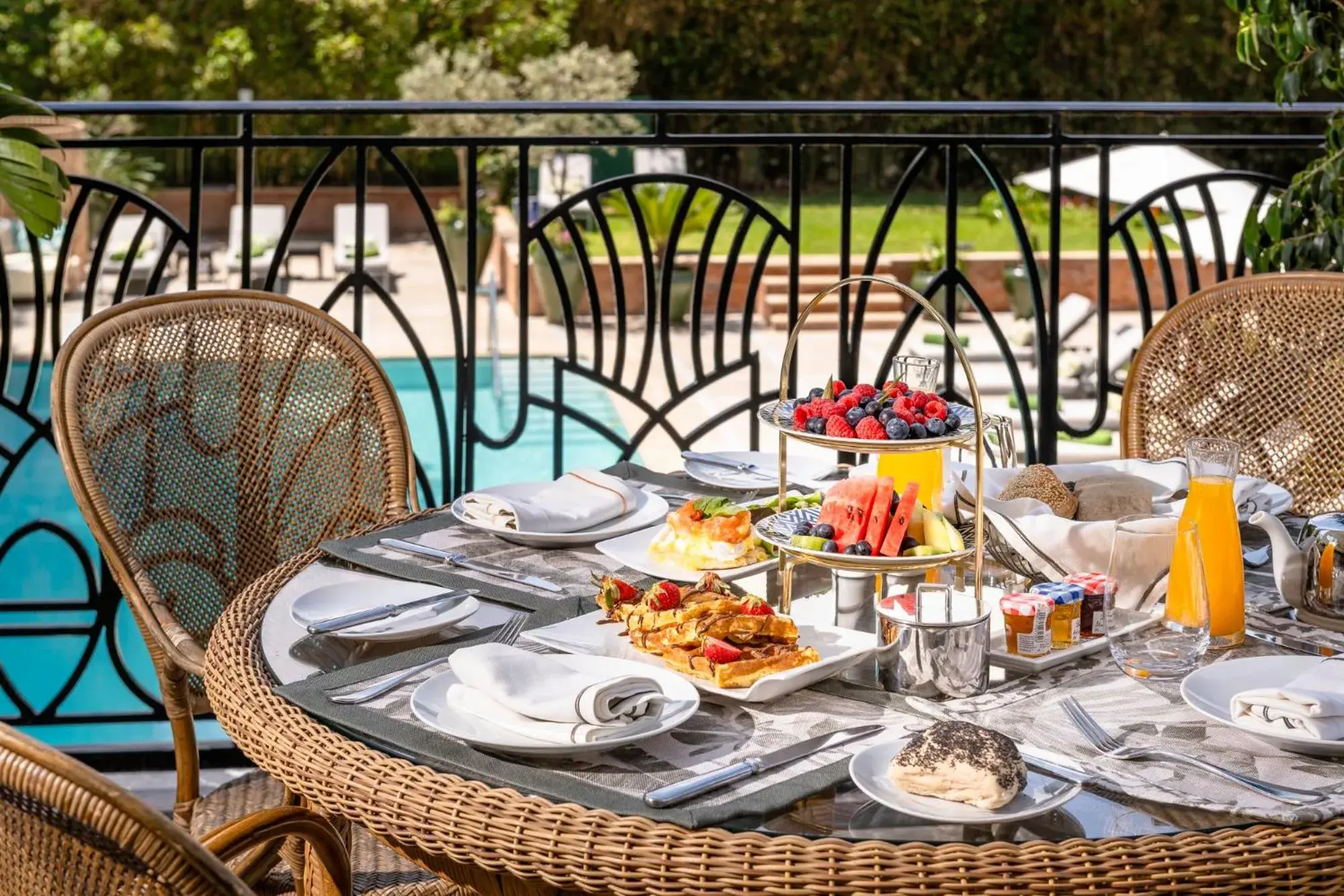 Balcony/Terrace in Le Casablanca Hotel