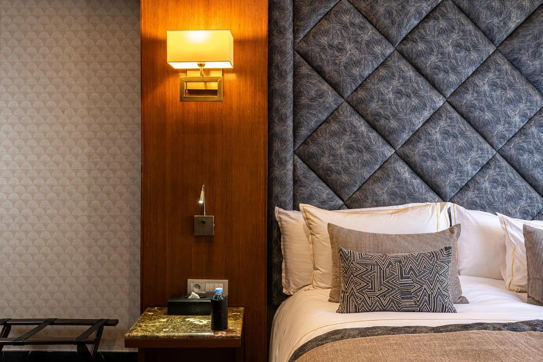 Bed in Le Casablanca Hotel