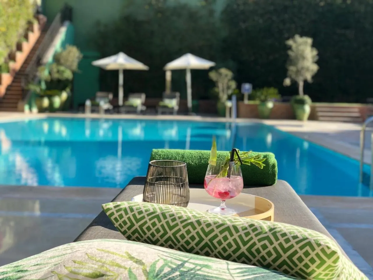 Swimming pool in Le Casablanca Hotel