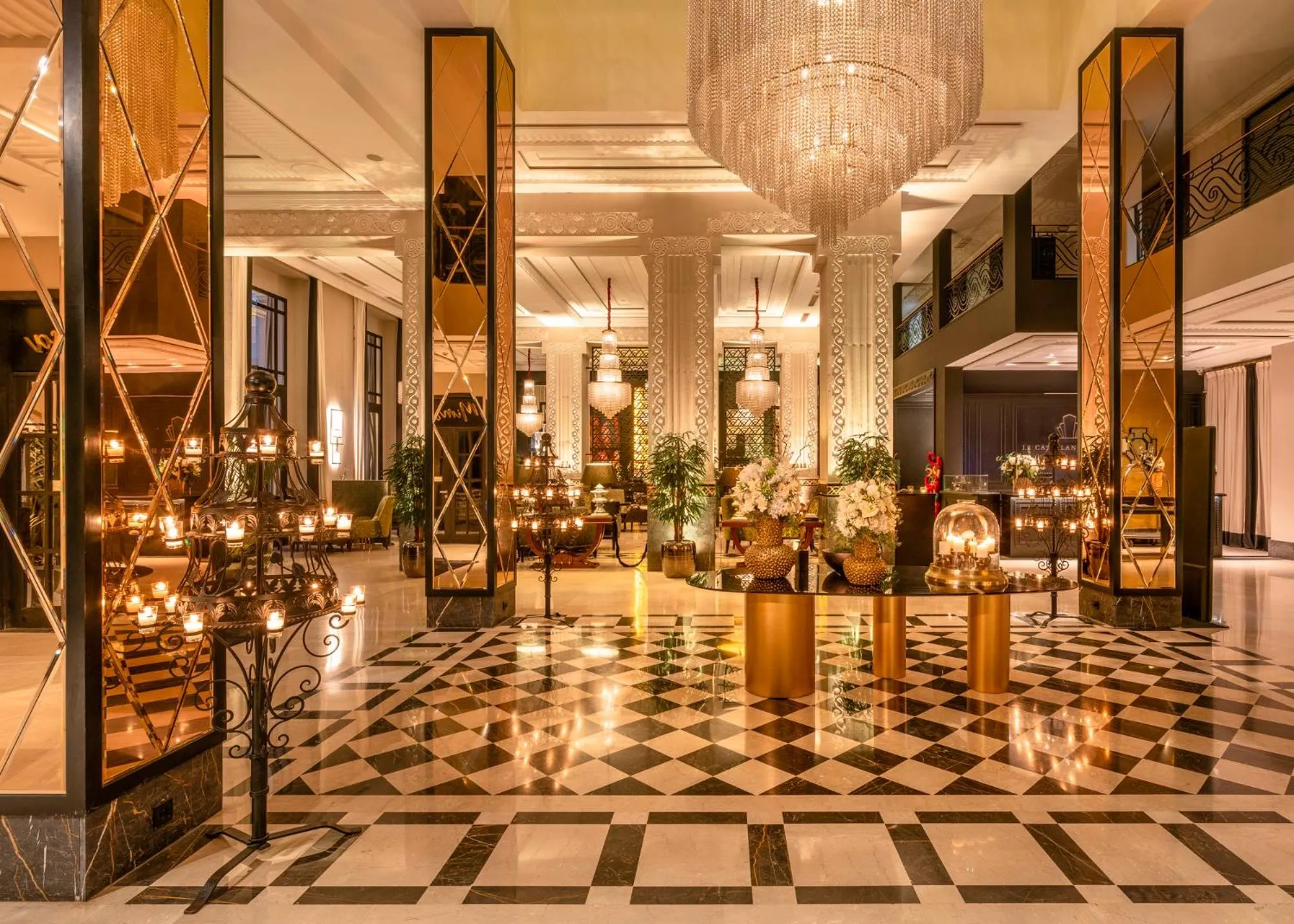 Lobby or reception in Le Casablanca Hotel