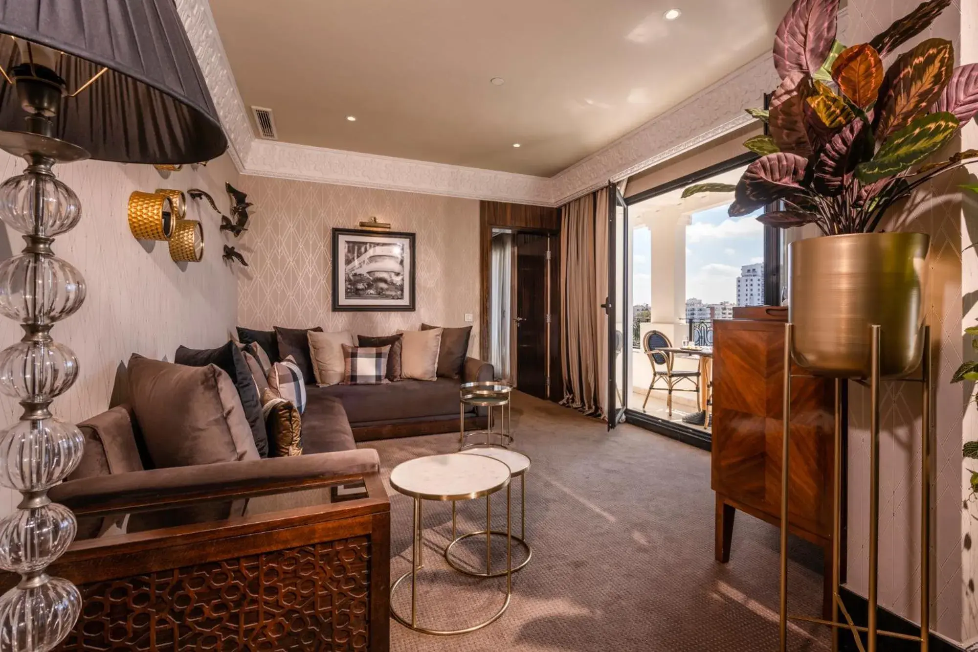 Living room, Seating Area in Le Casablanca Hotel