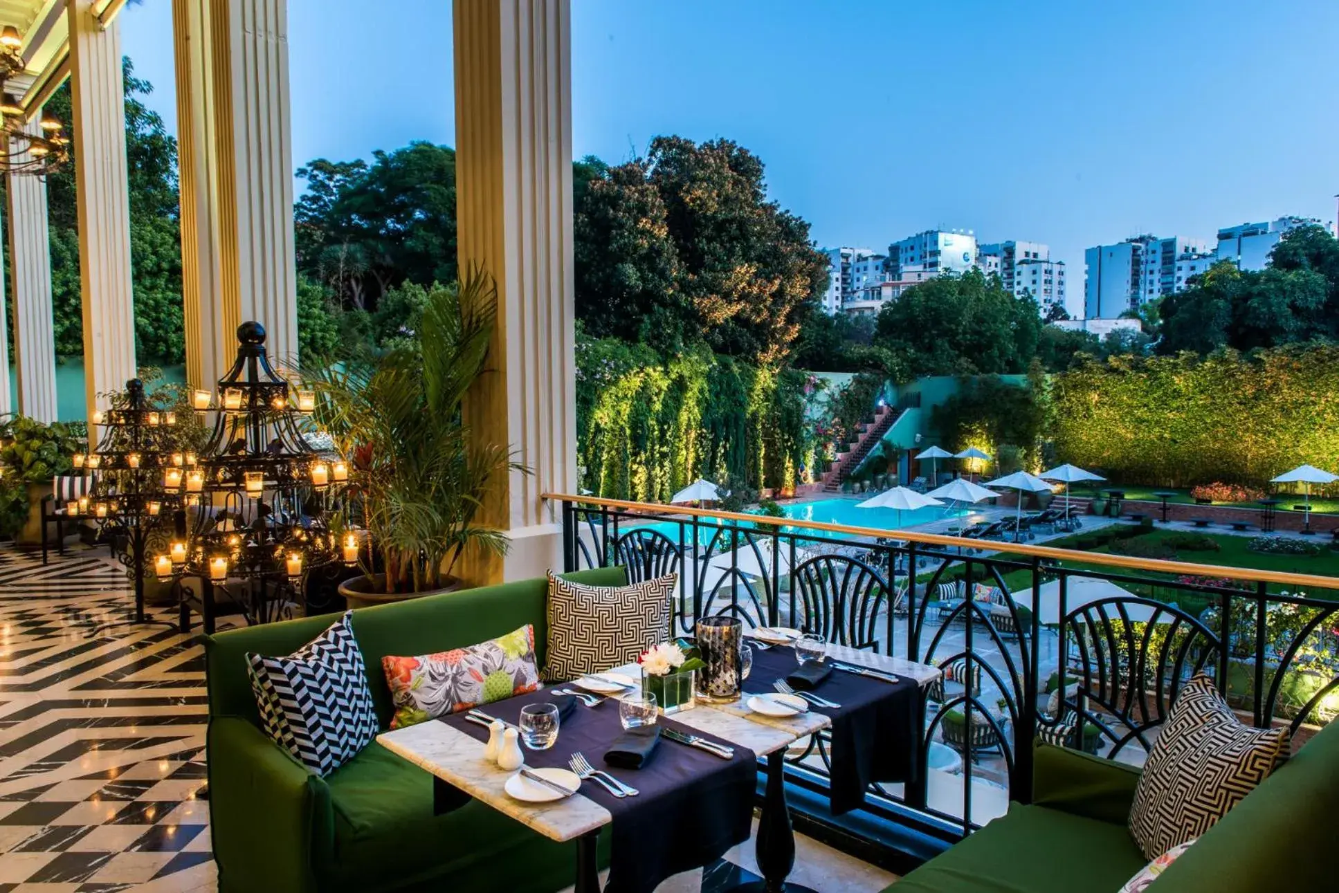 Pool view, Restaurant/Places to Eat in Le Casablanca Hotel