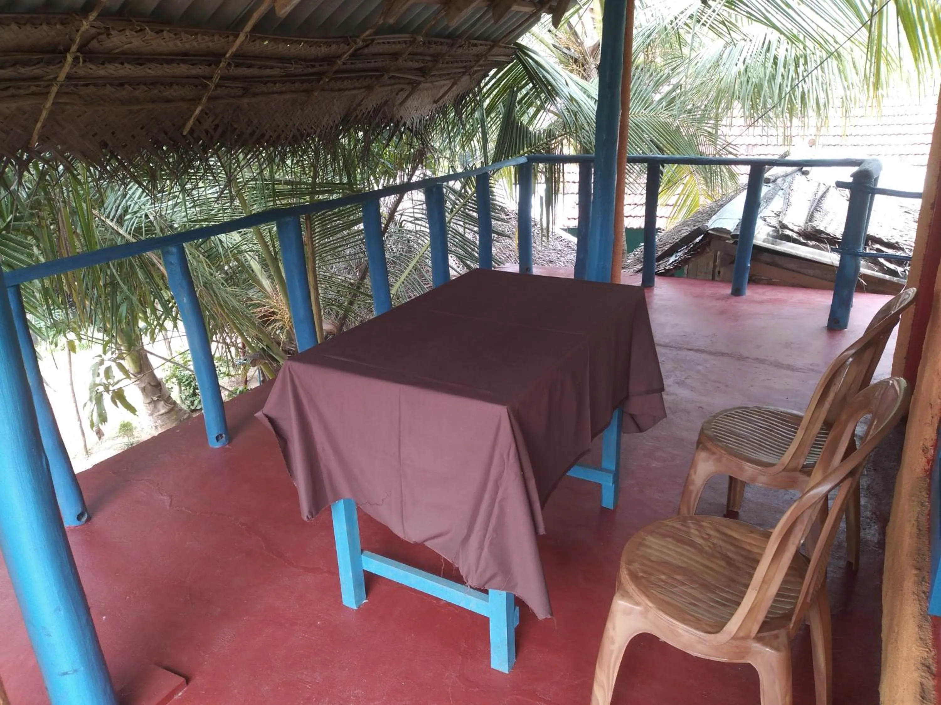 Balcony/Terrace in Star Sun Homestay