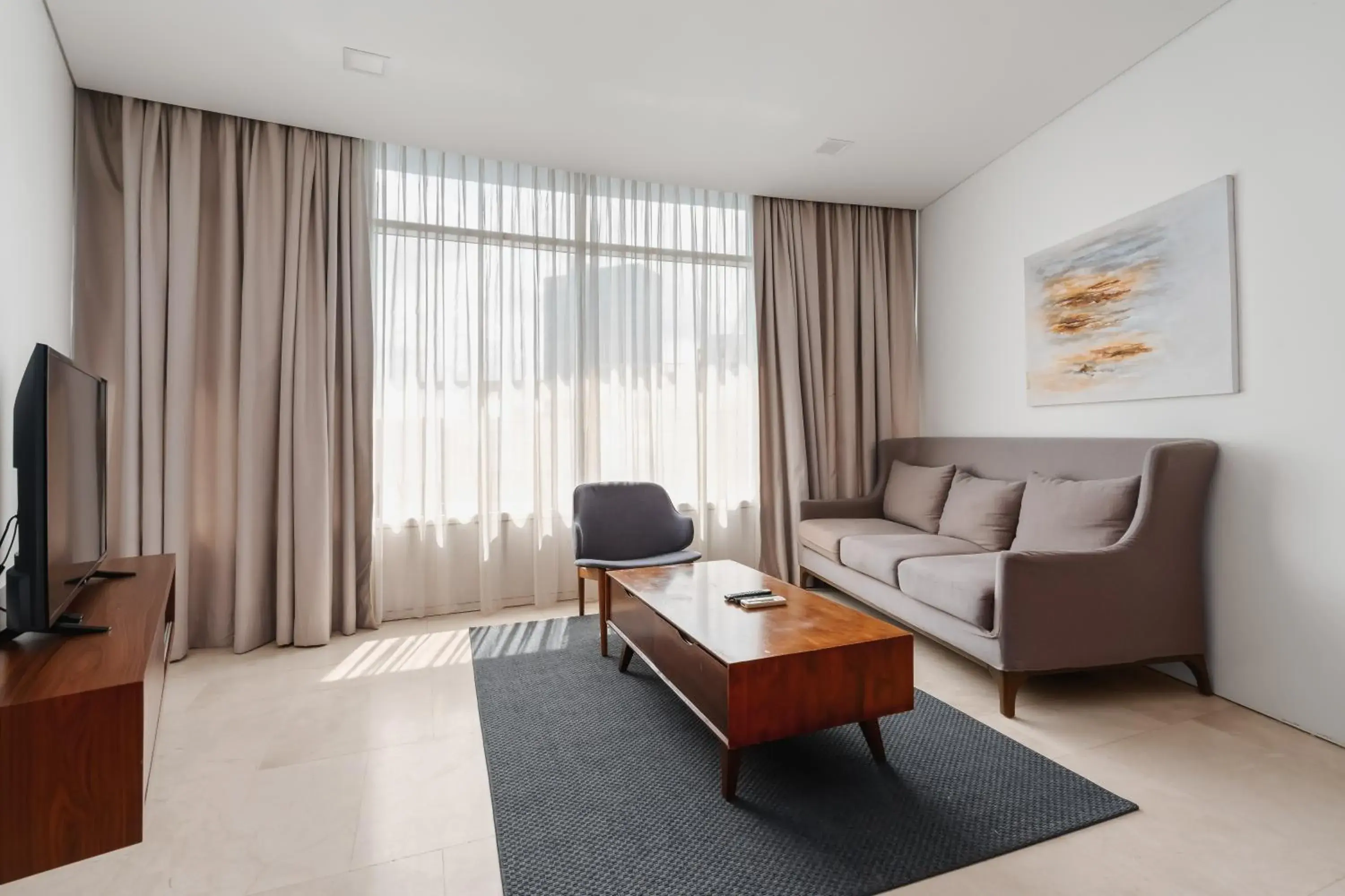 Living room in Vortex KLCC Apartments Living room in Vortex KLCC Apartments