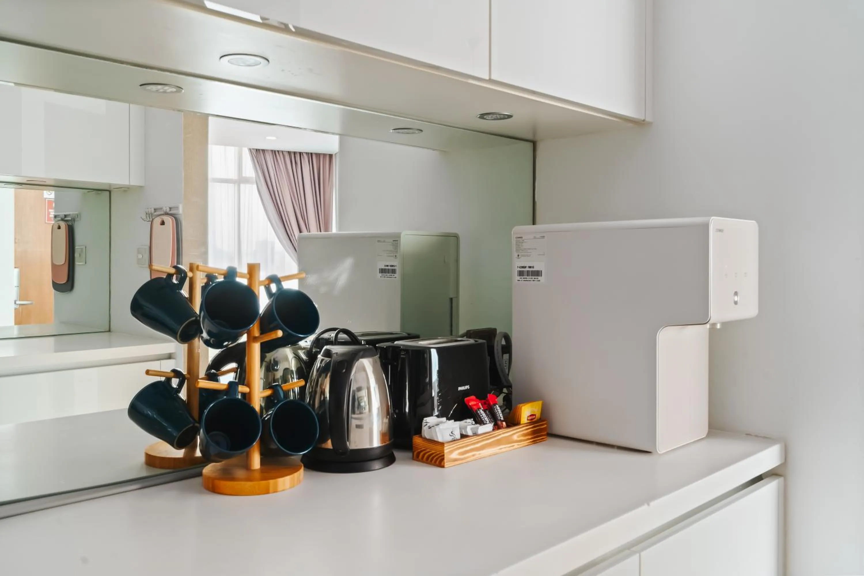 kitchen in Vortex KLCC Apartments