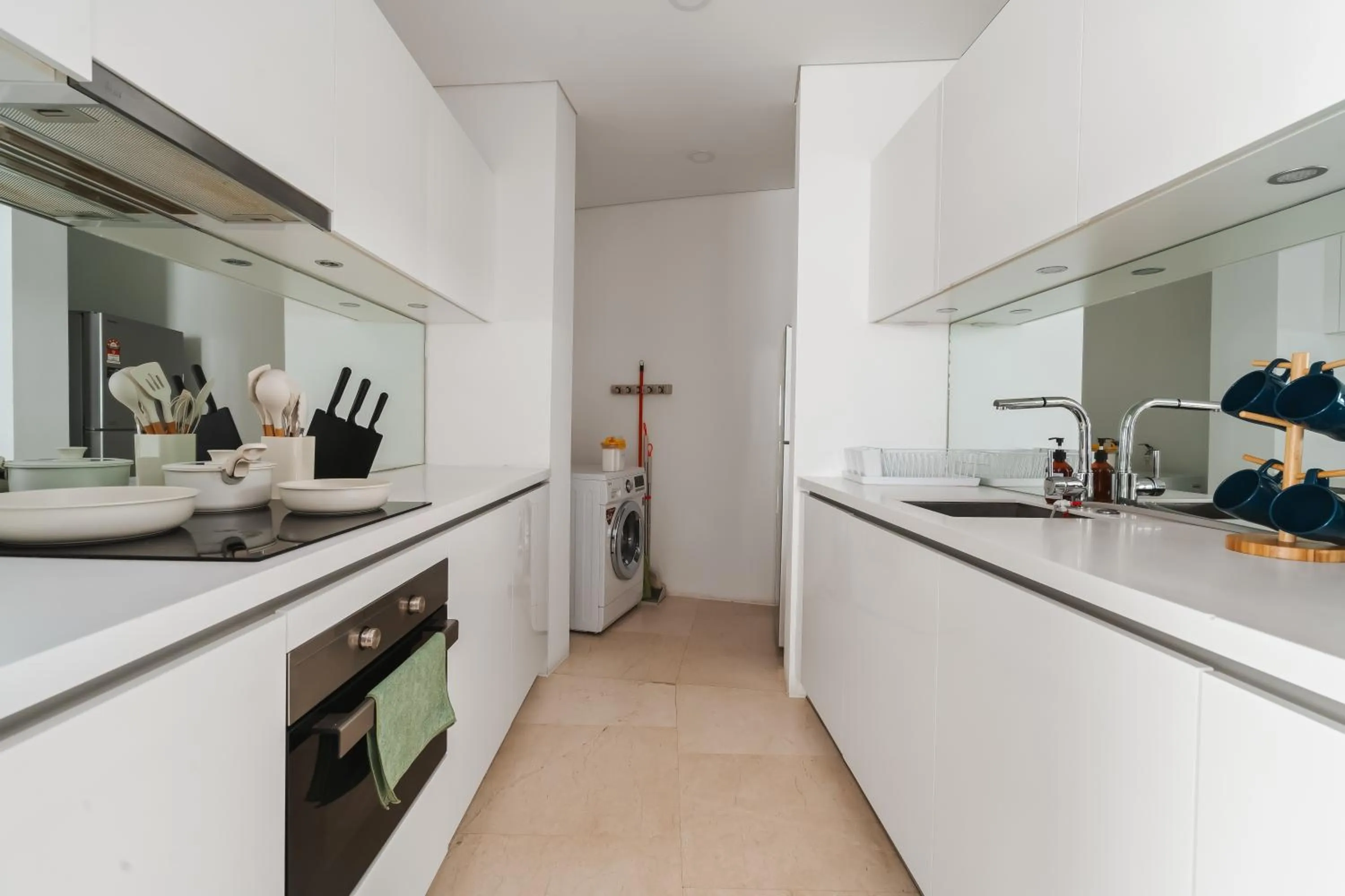 kitchen in Vortex KLCC Apartments