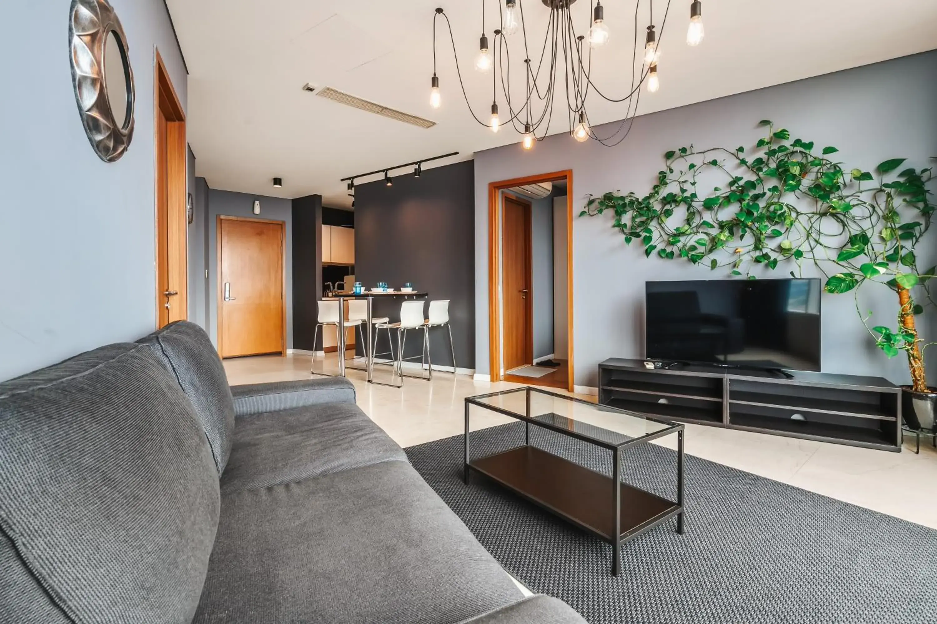 Living room in Vortex KLCC Apartments Living room in Vortex KLCC Apartments