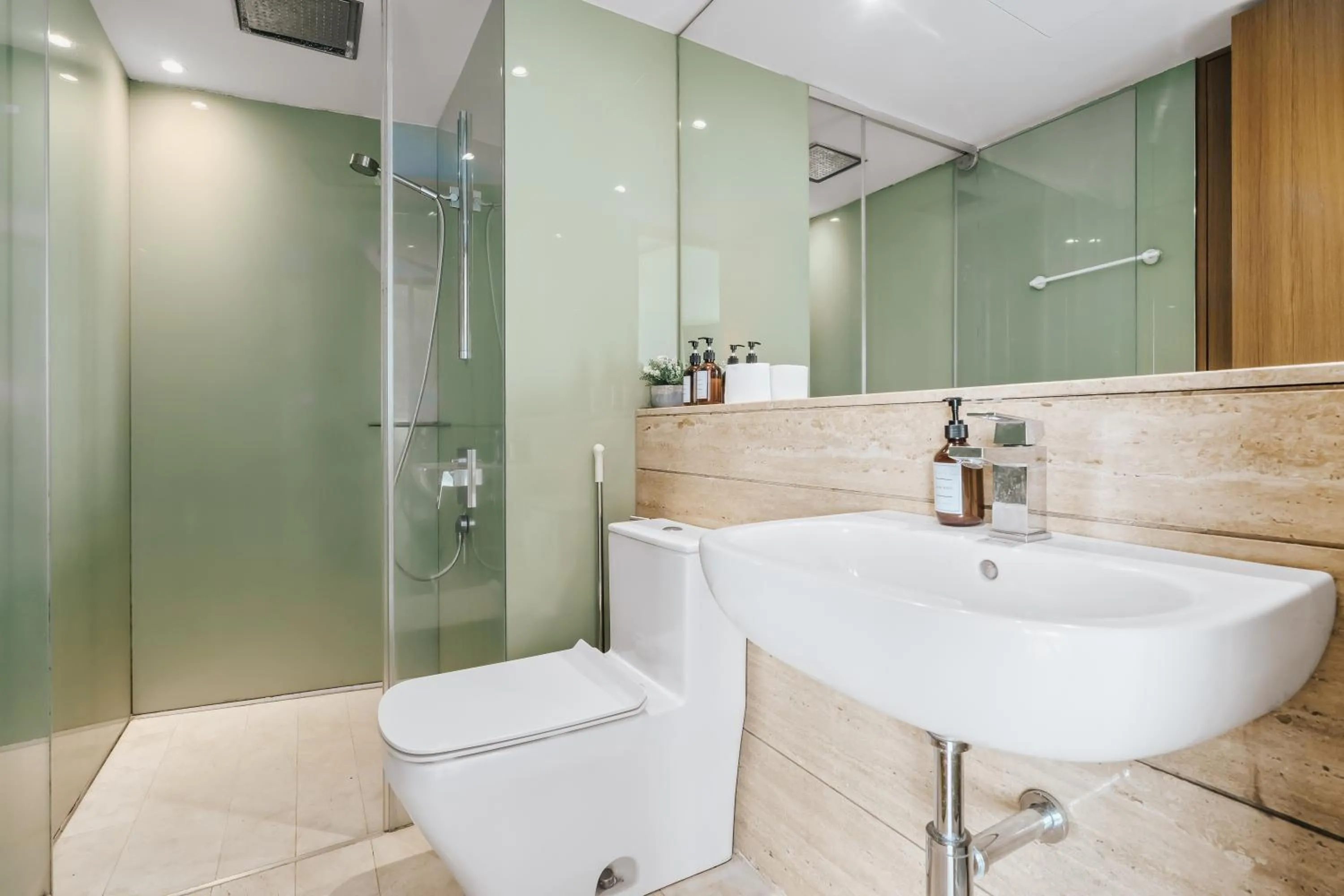 Bathroom in Vortex KLCC Apartments