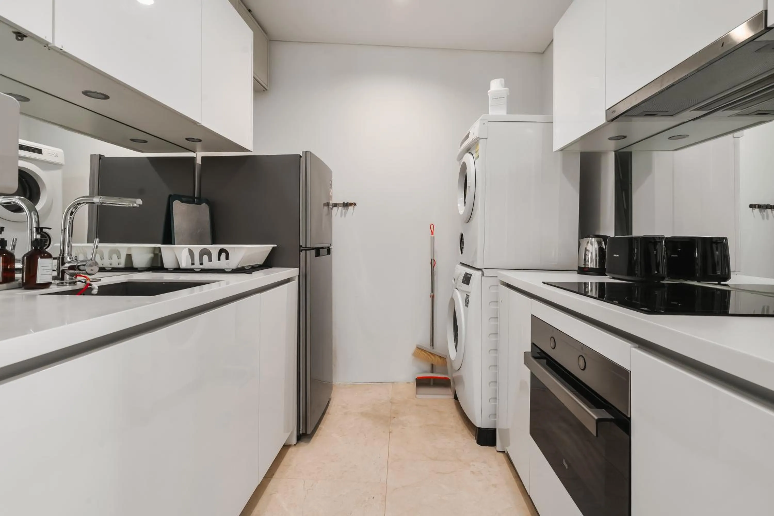 kitchen in Vortex KLCC Apartments