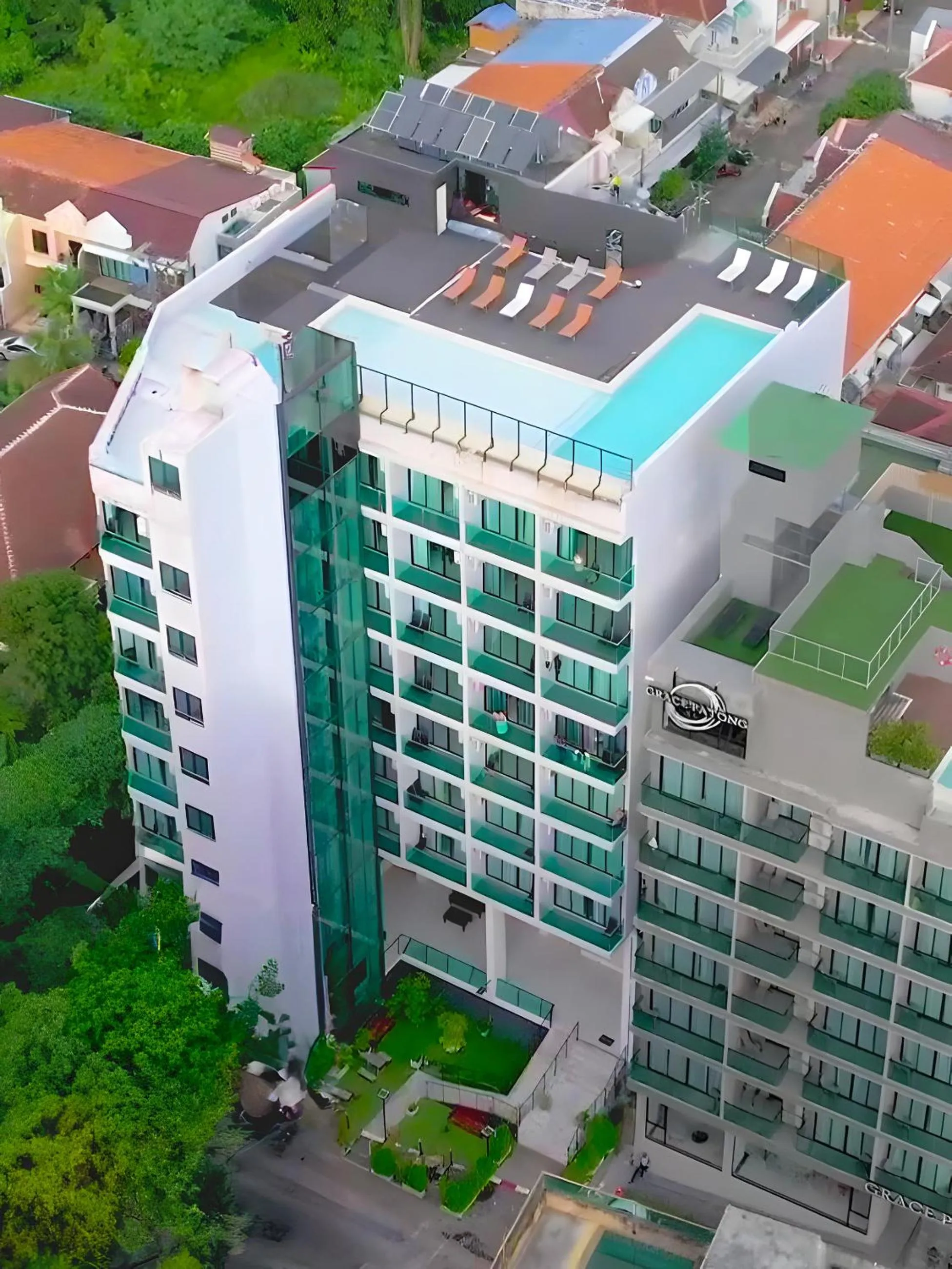 Bird's eye view in Phoenix Grand Patong