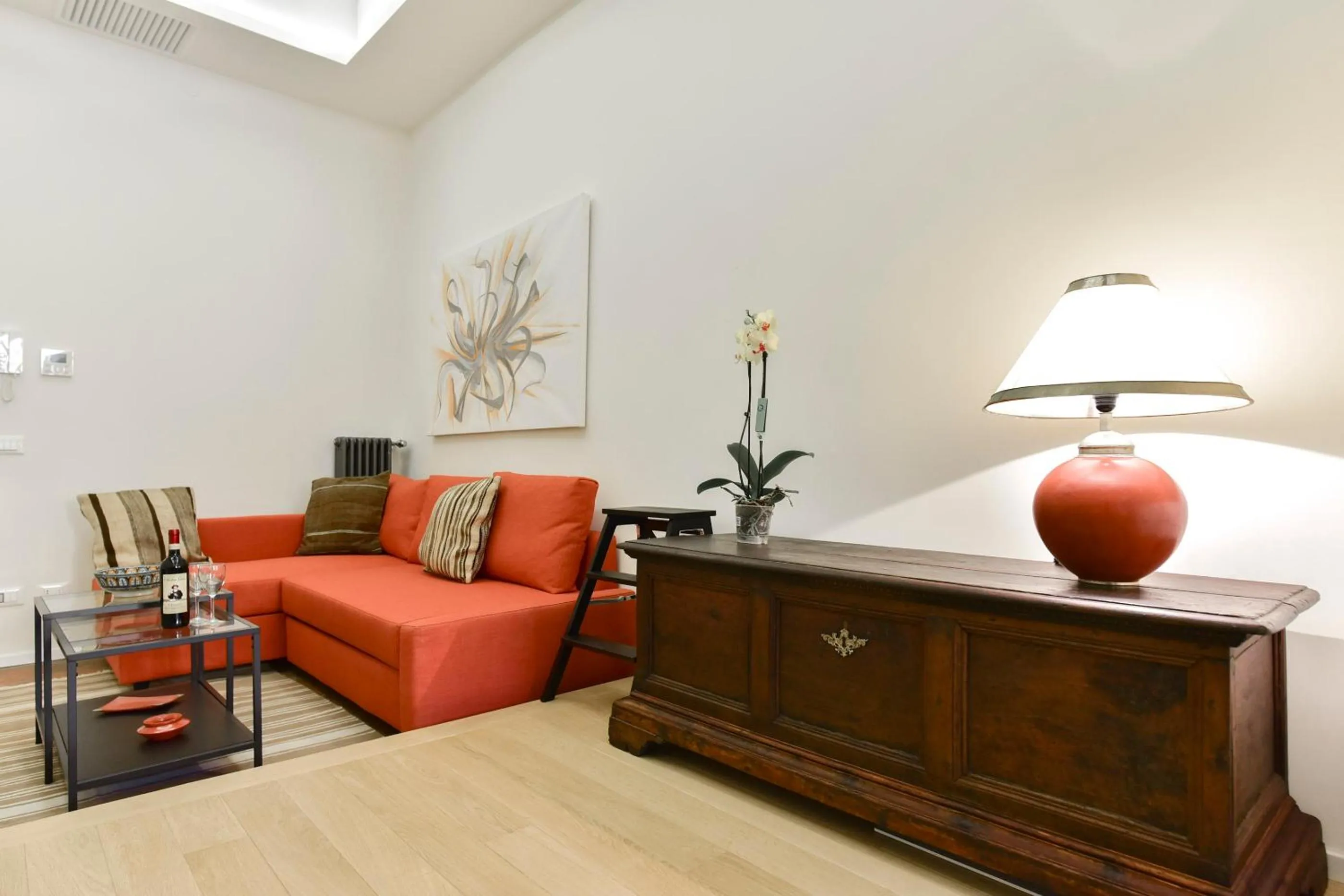 Living room in Campo de' Fiori Brand New Apartment