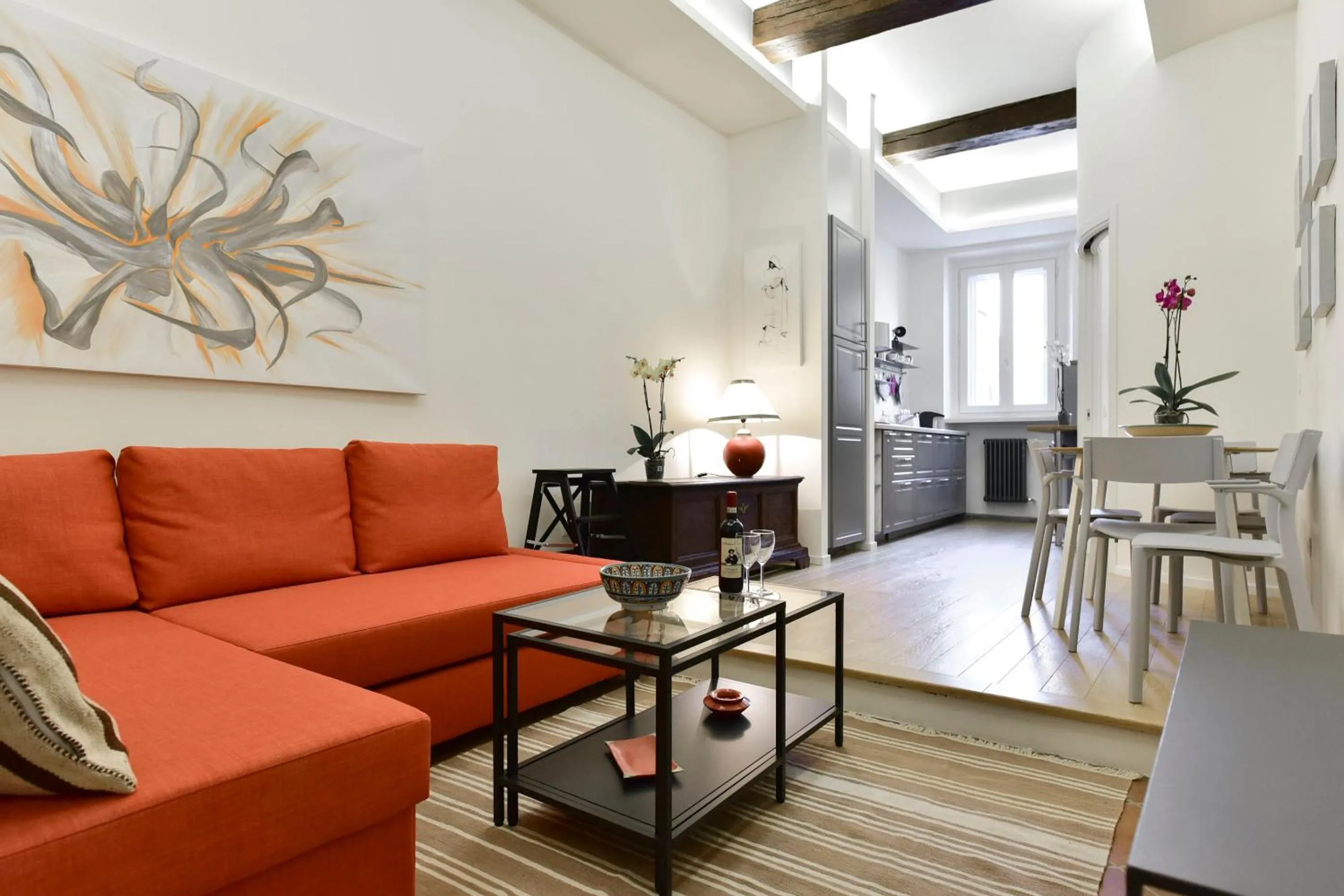Kitchen or kitchenette in Campo de' Fiori Brand New Apartment