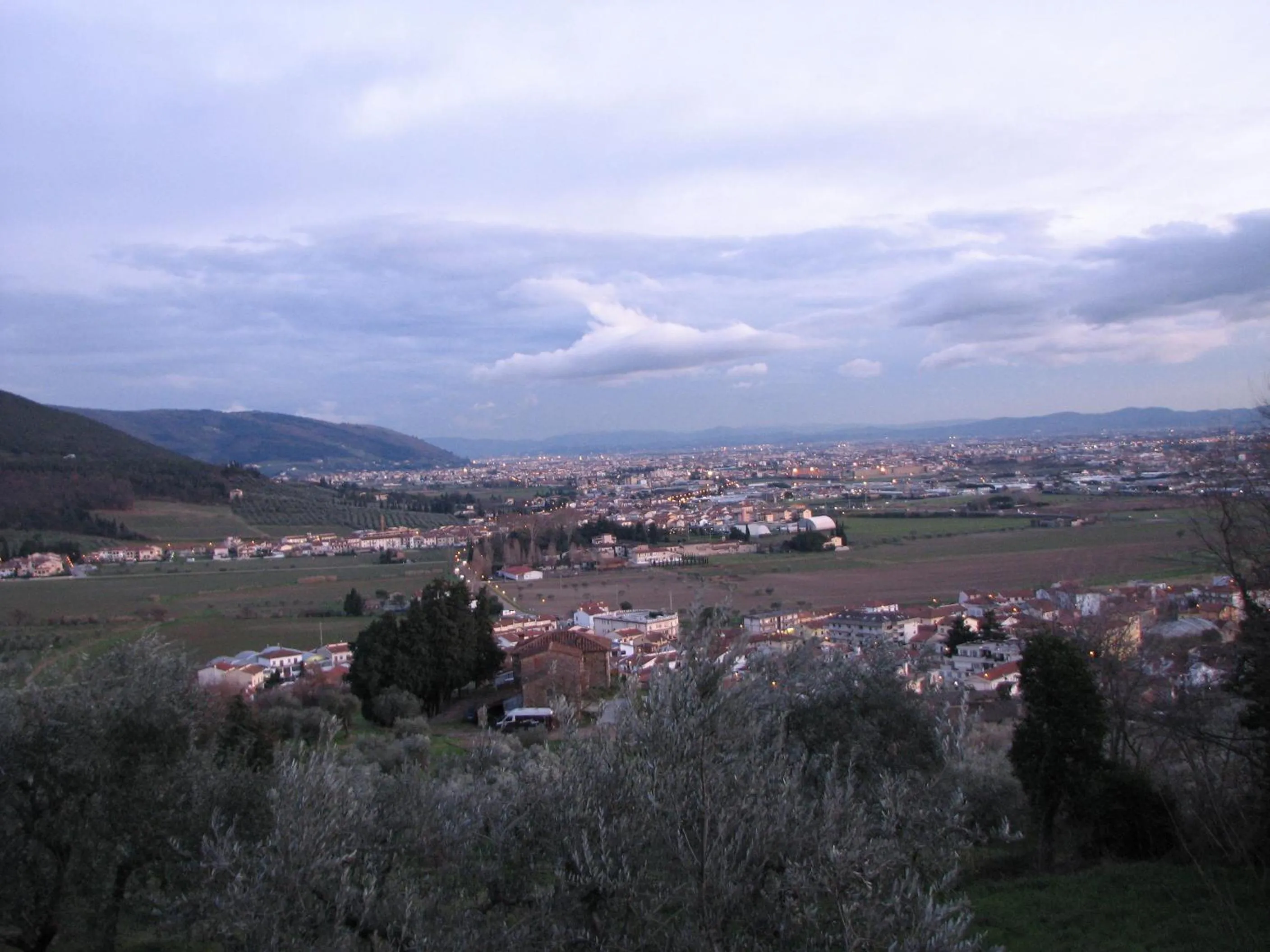 City view in Borgo della Rocca