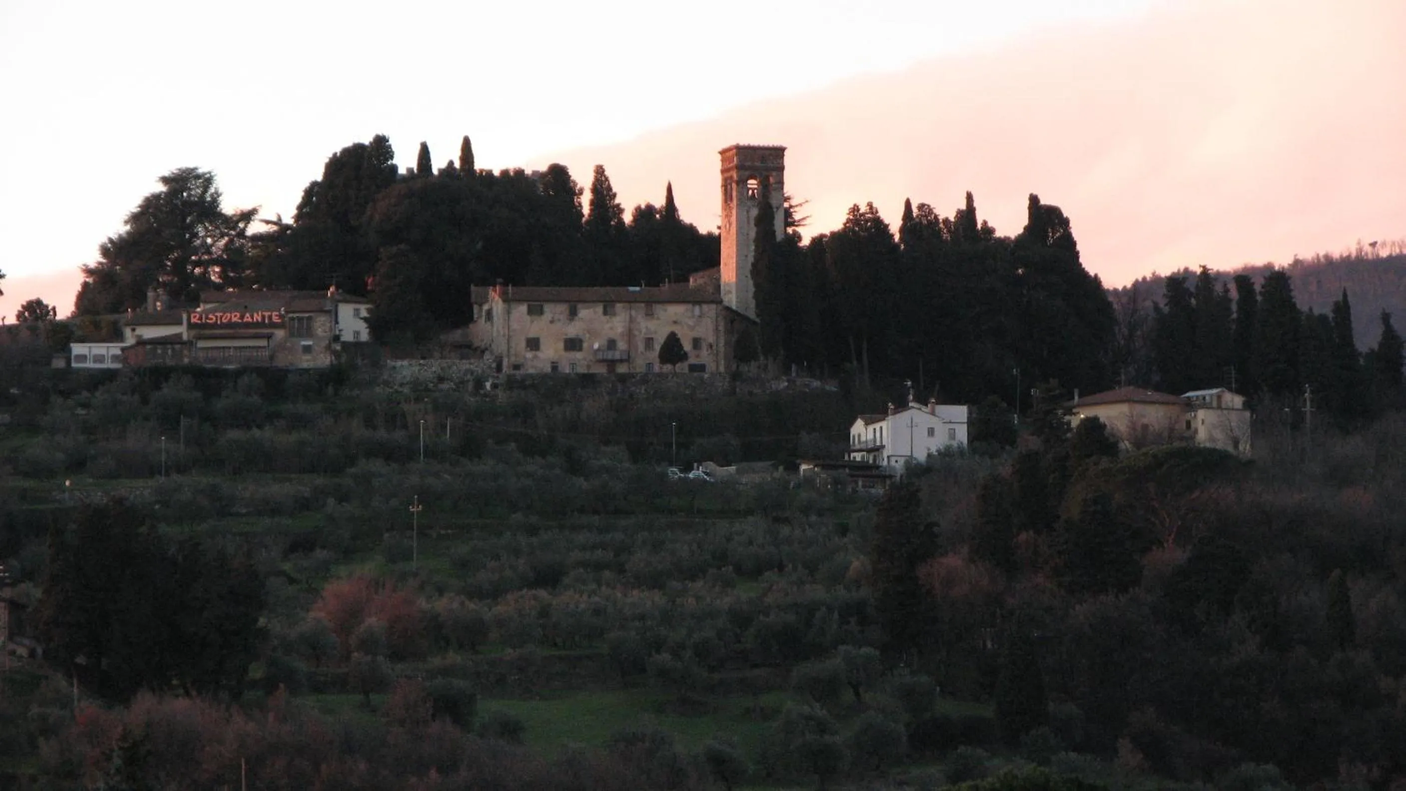 Sunset in Borgo della Rocca