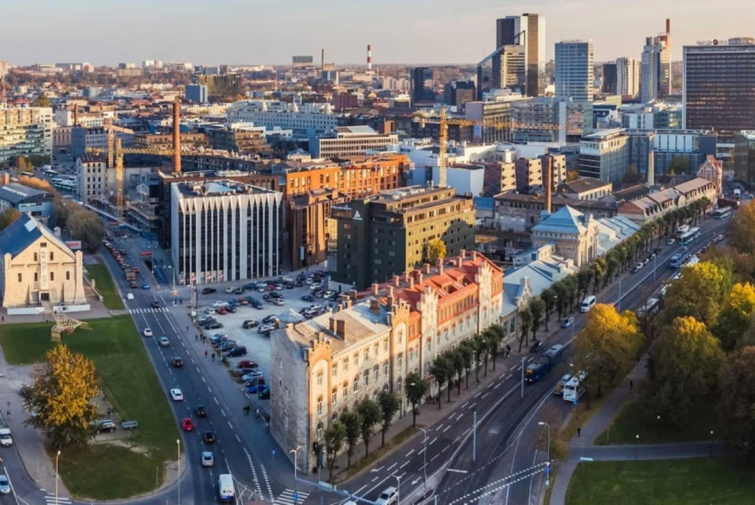 Bird's eye view in Lighthouse Apartments