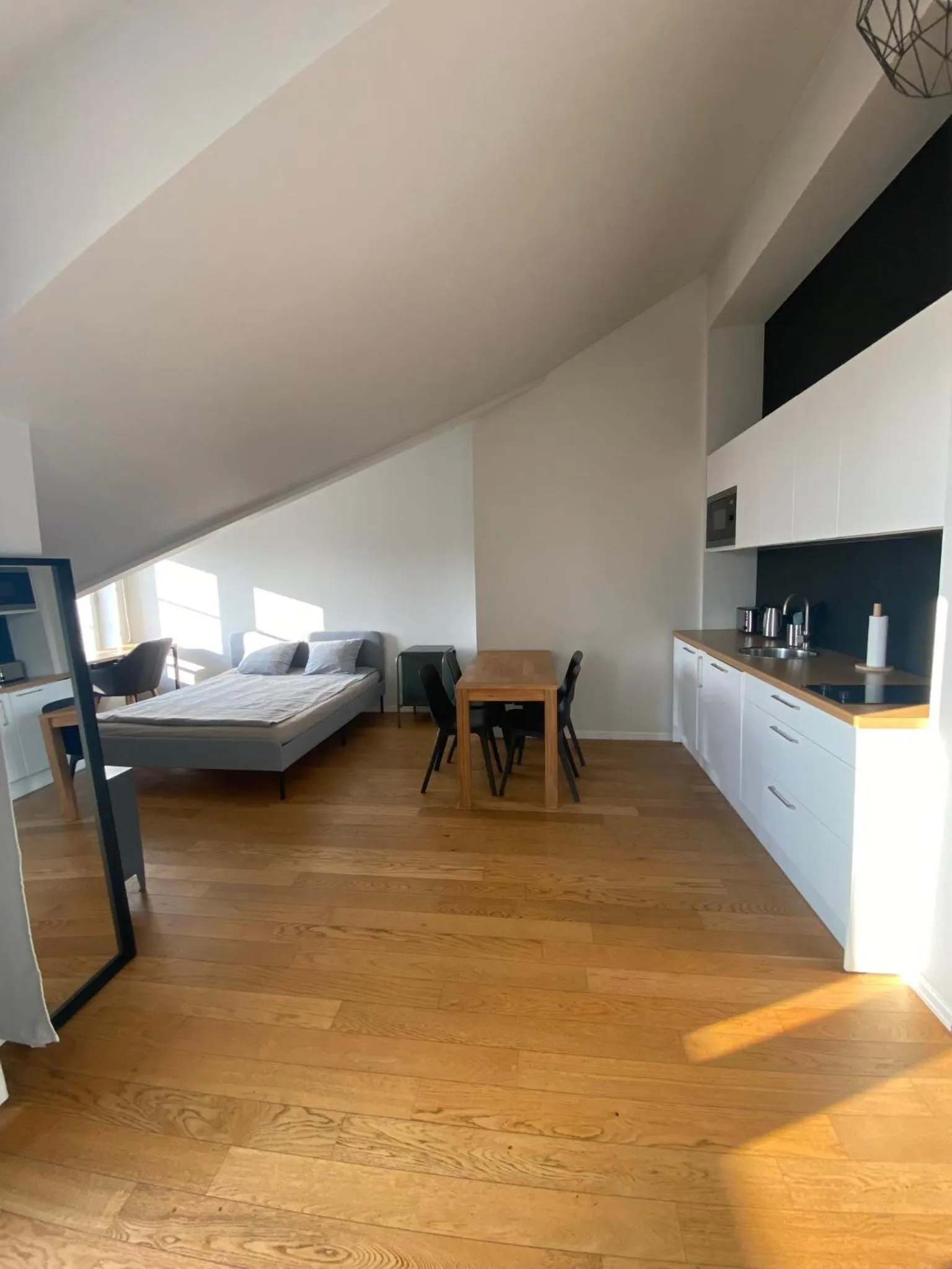 Bed in Lighthouse Apartments