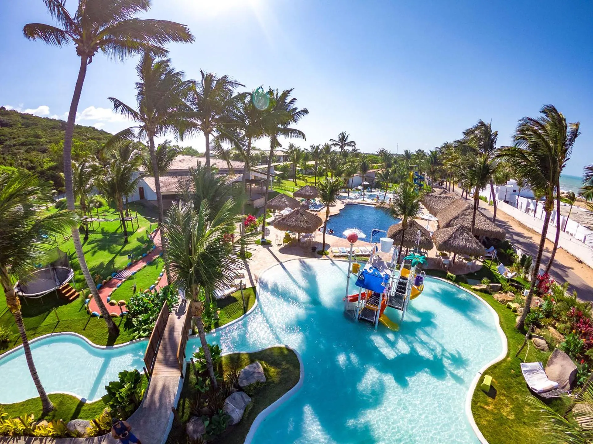 Swimming pool in Acquapipa Resort