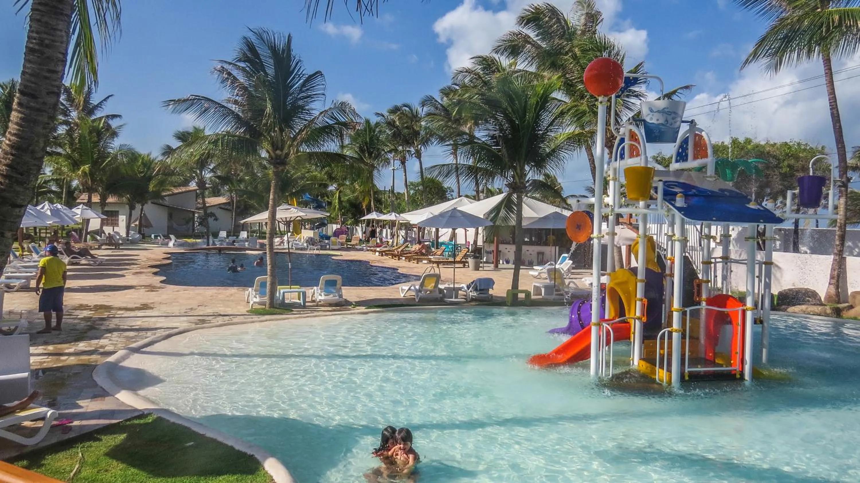 Swimming pool in Acquapipa Resort