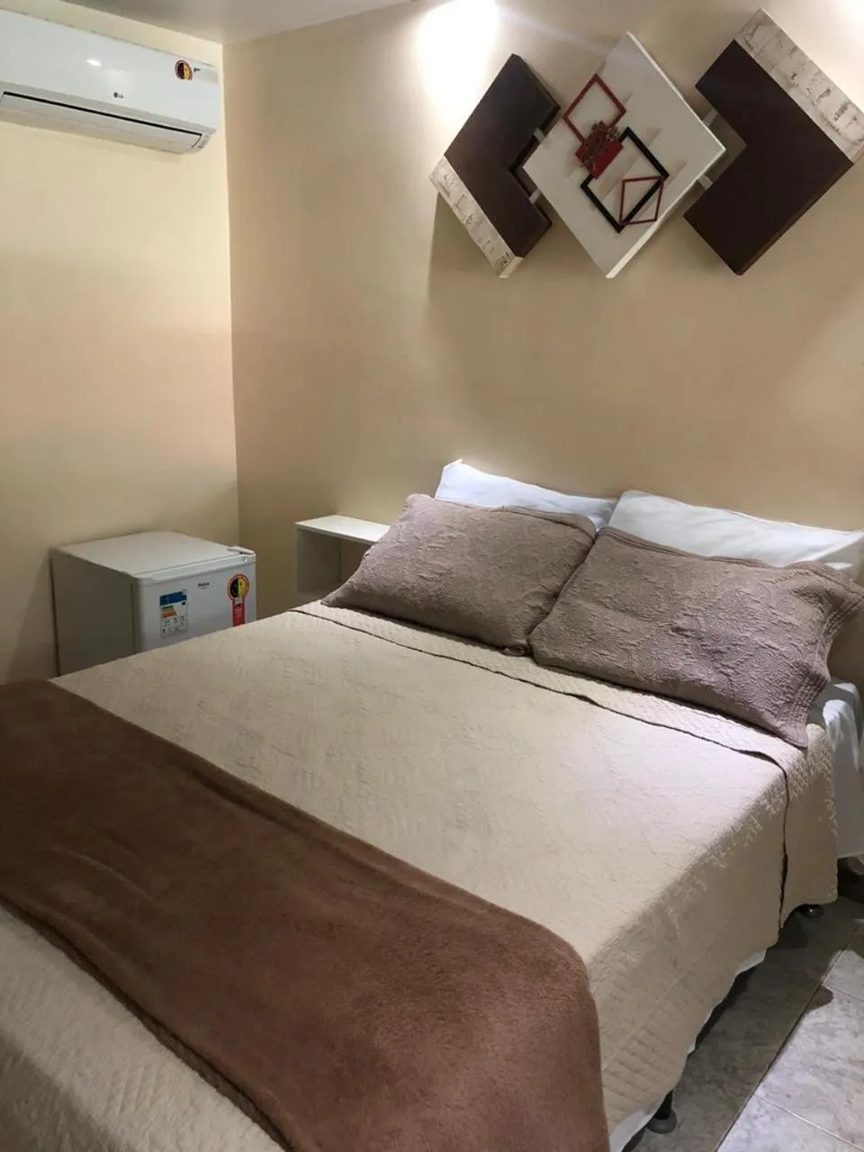 Bed in Pousada Caminho do Pontal