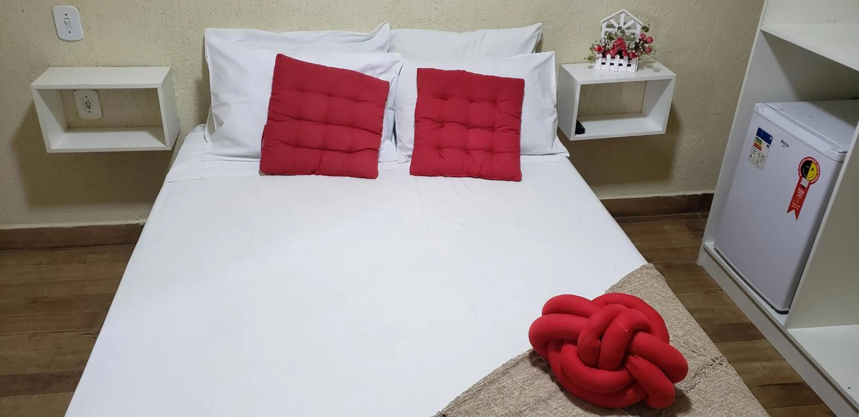 Bed in Pousada Caminho do Pontal