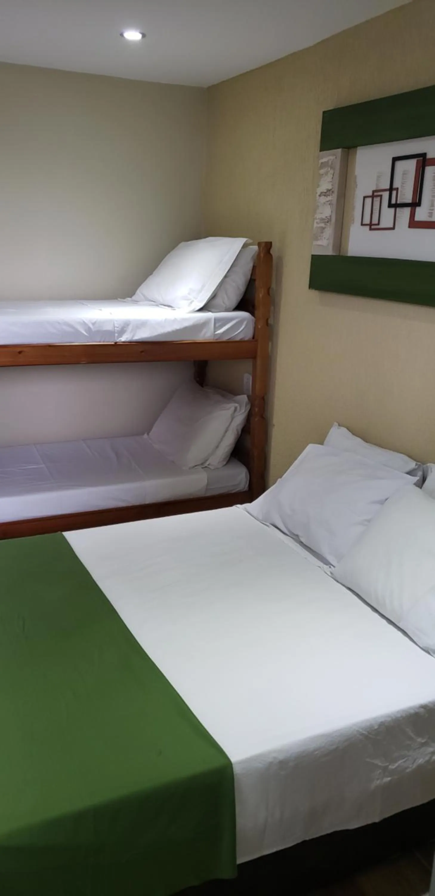 Bed in Pousada Caminho do Pontal