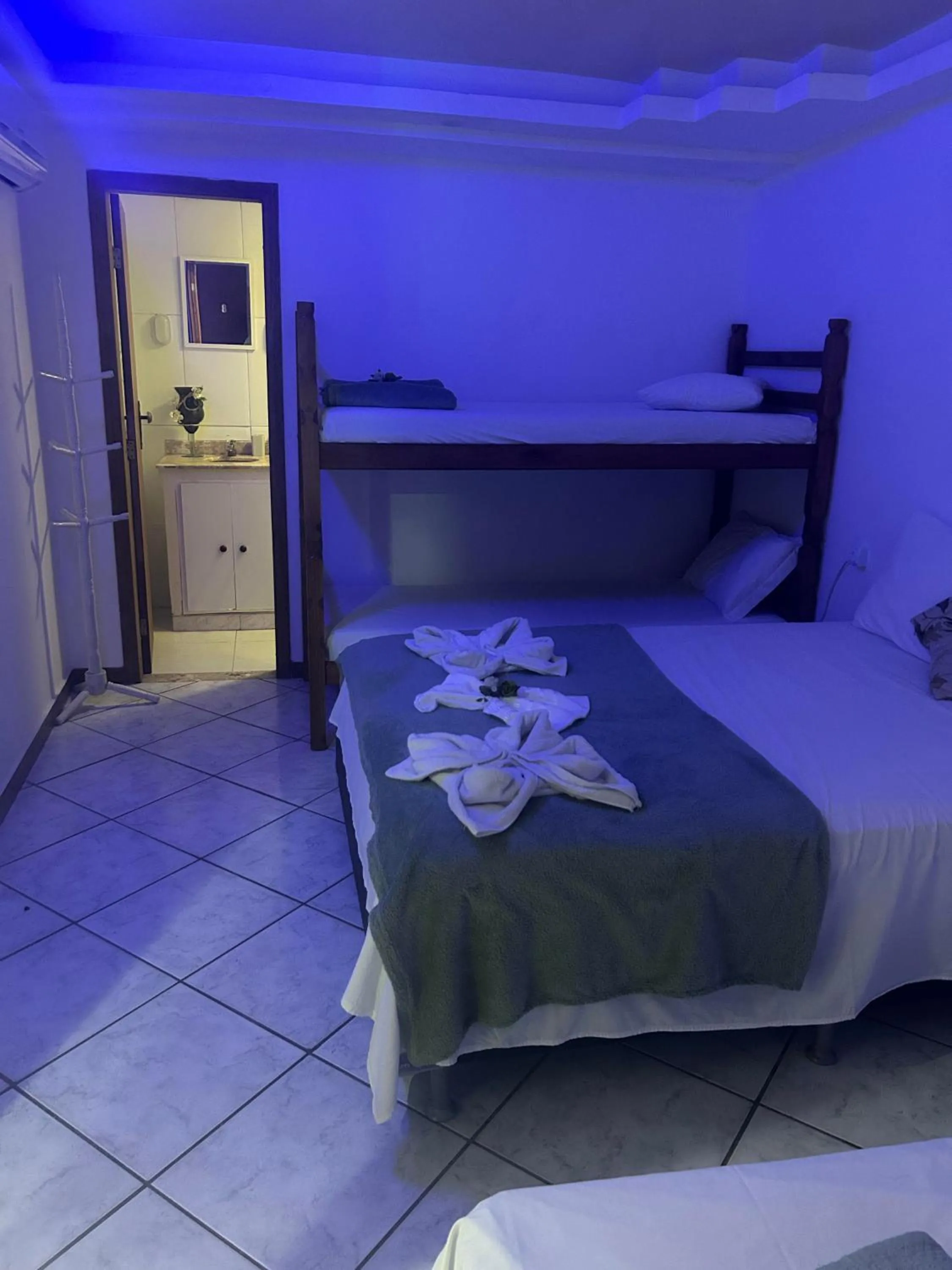 Bed in Pousada Caminho do Pontal