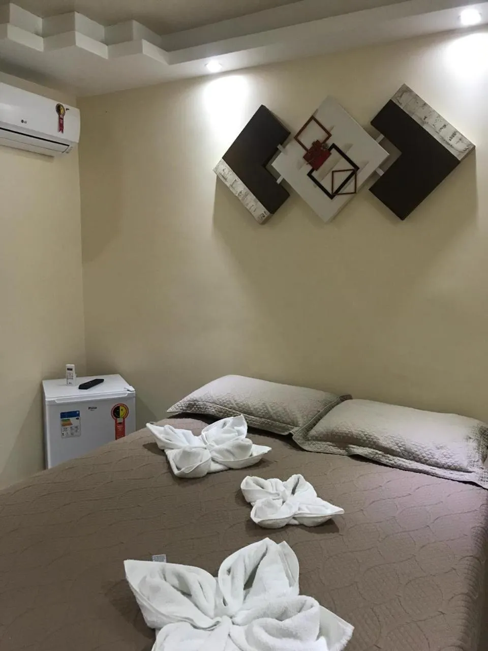 Bed in Pousada Caminho do Pontal