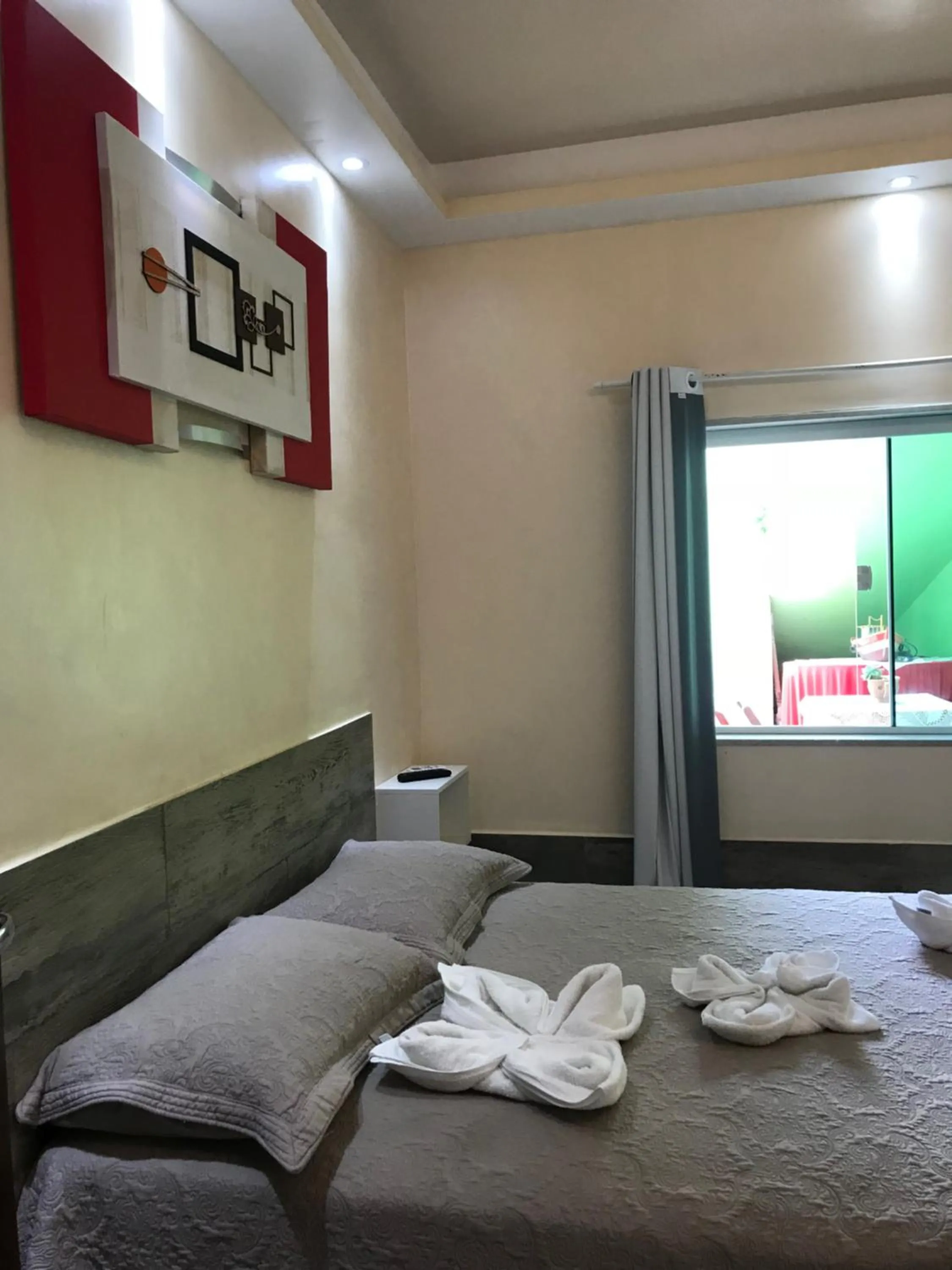 Bed in Pousada Caminho do Pontal