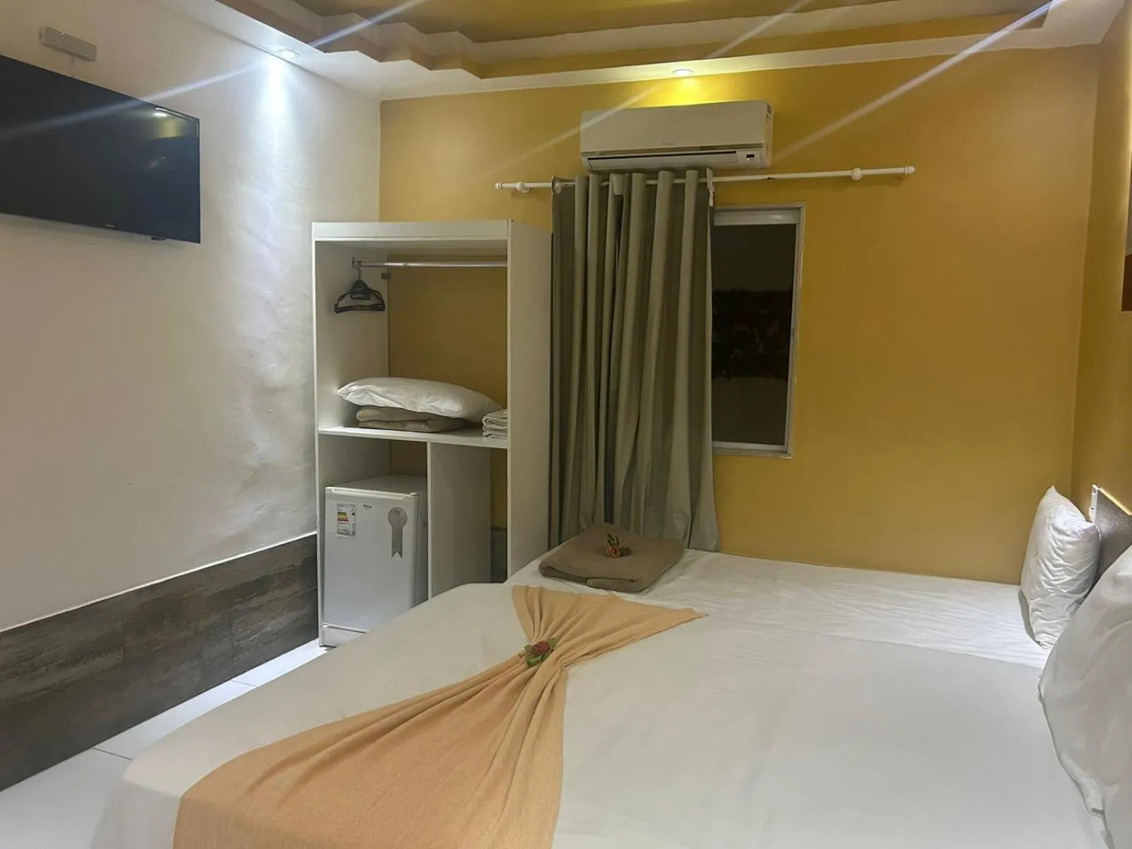 Bed in Pousada Caminho do Pontal