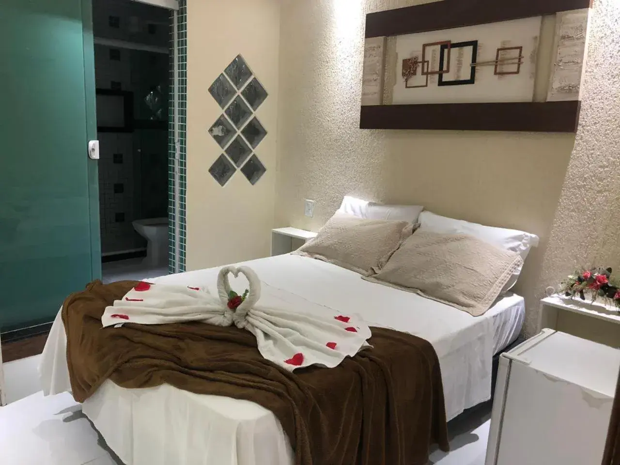 Double Room with Private Bathroom in Pousada Caminho do Pontal Double Room with Private Bathroom in Pousada Caminho do Pontal