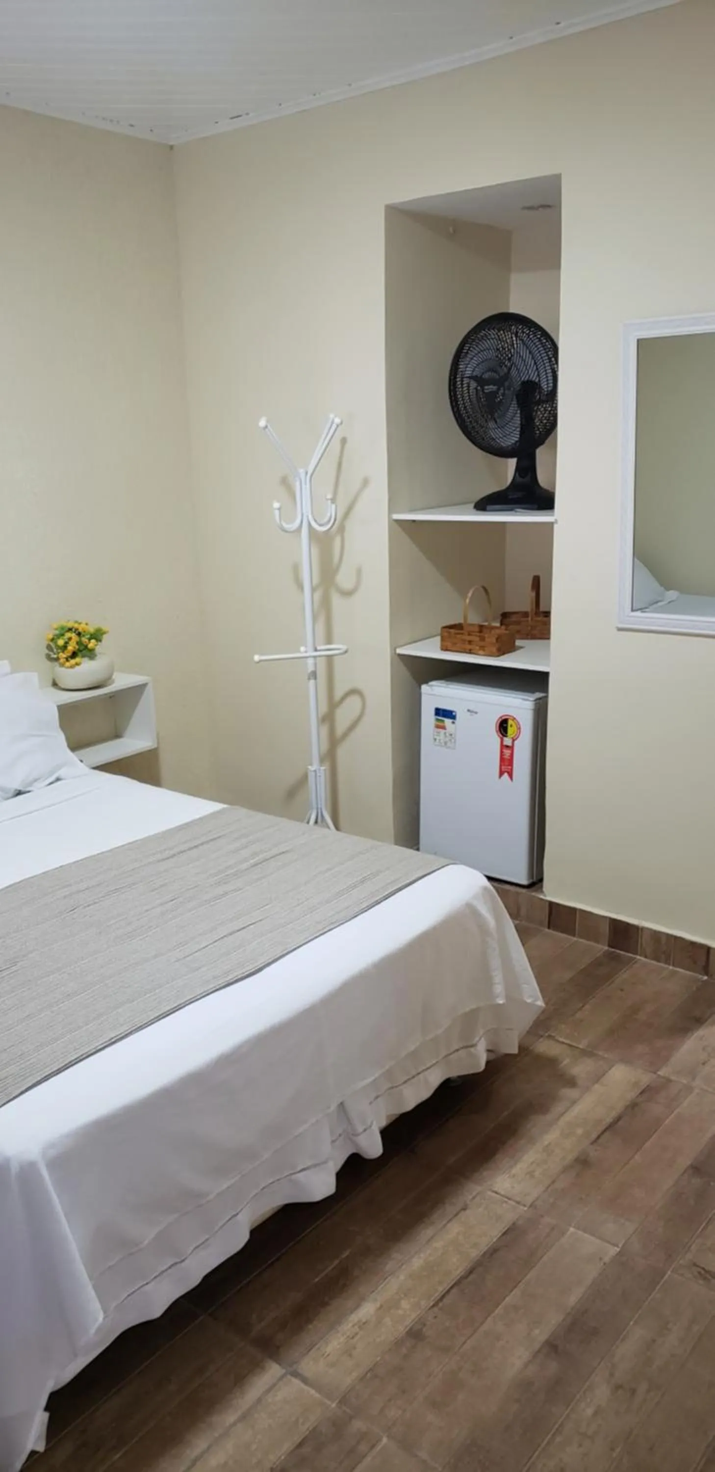 Bed in Pousada Caminho do Pontal