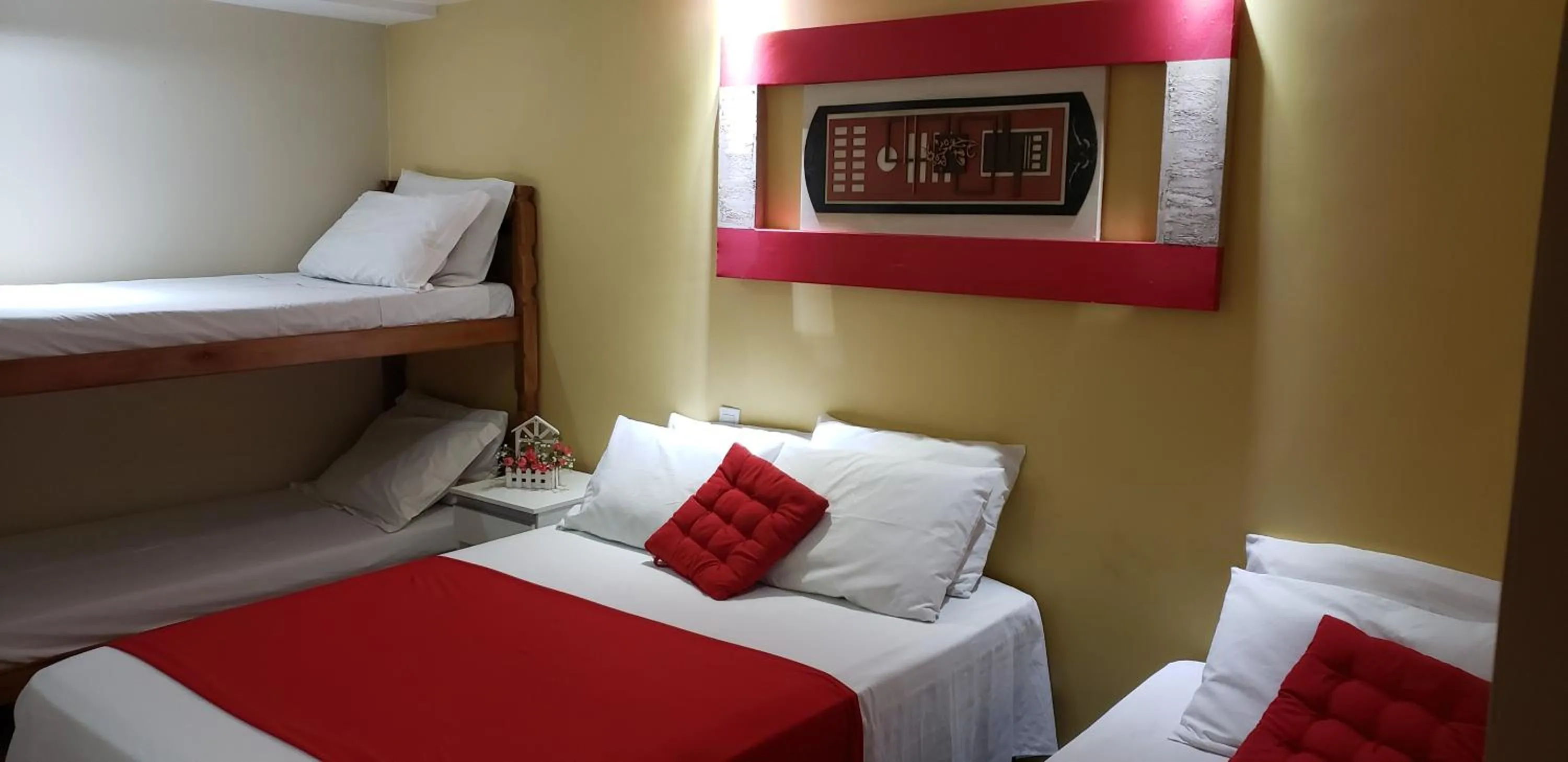 Bed in Pousada Caminho do Pontal