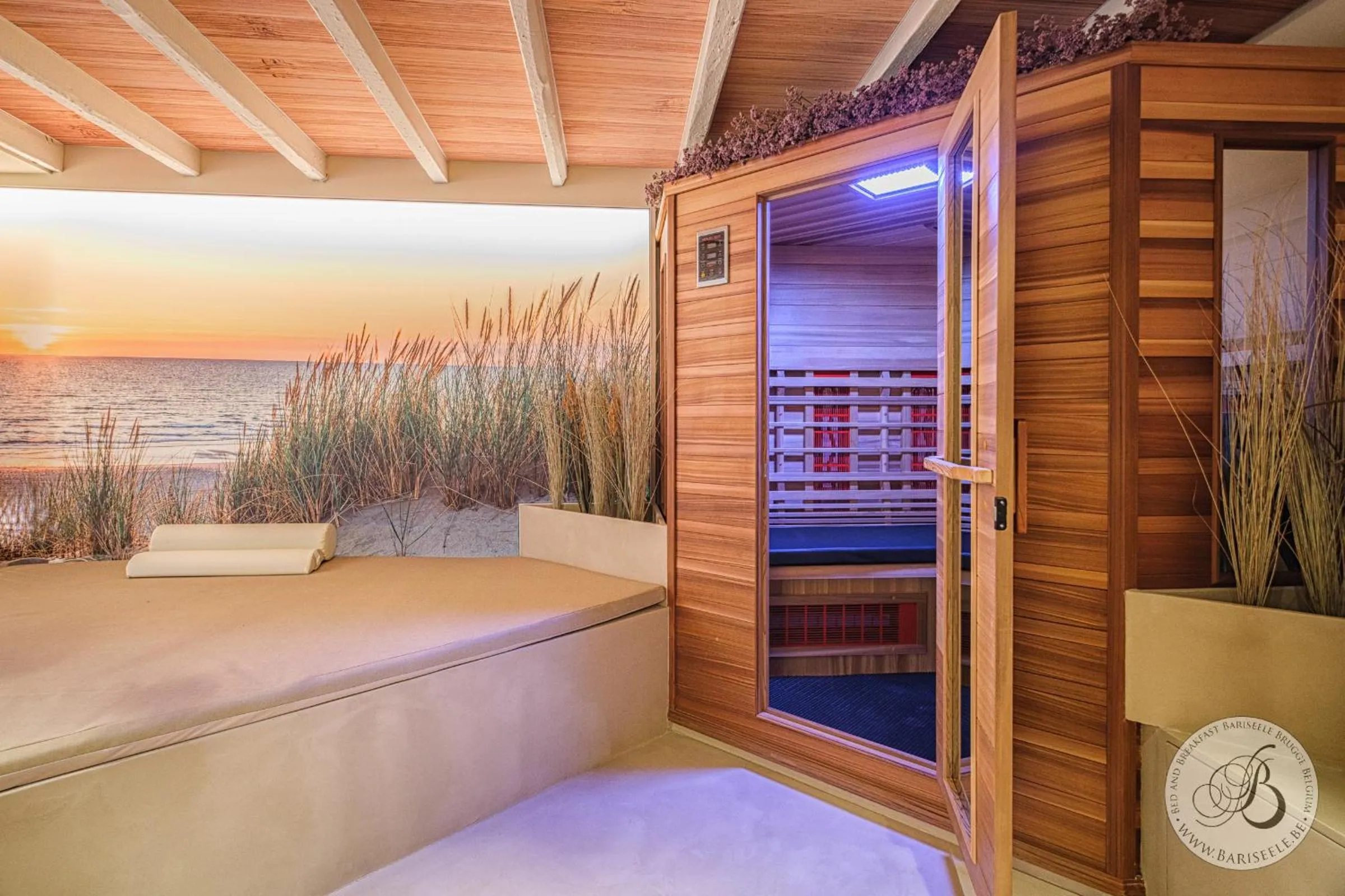 Sauna in Bariseele B&B