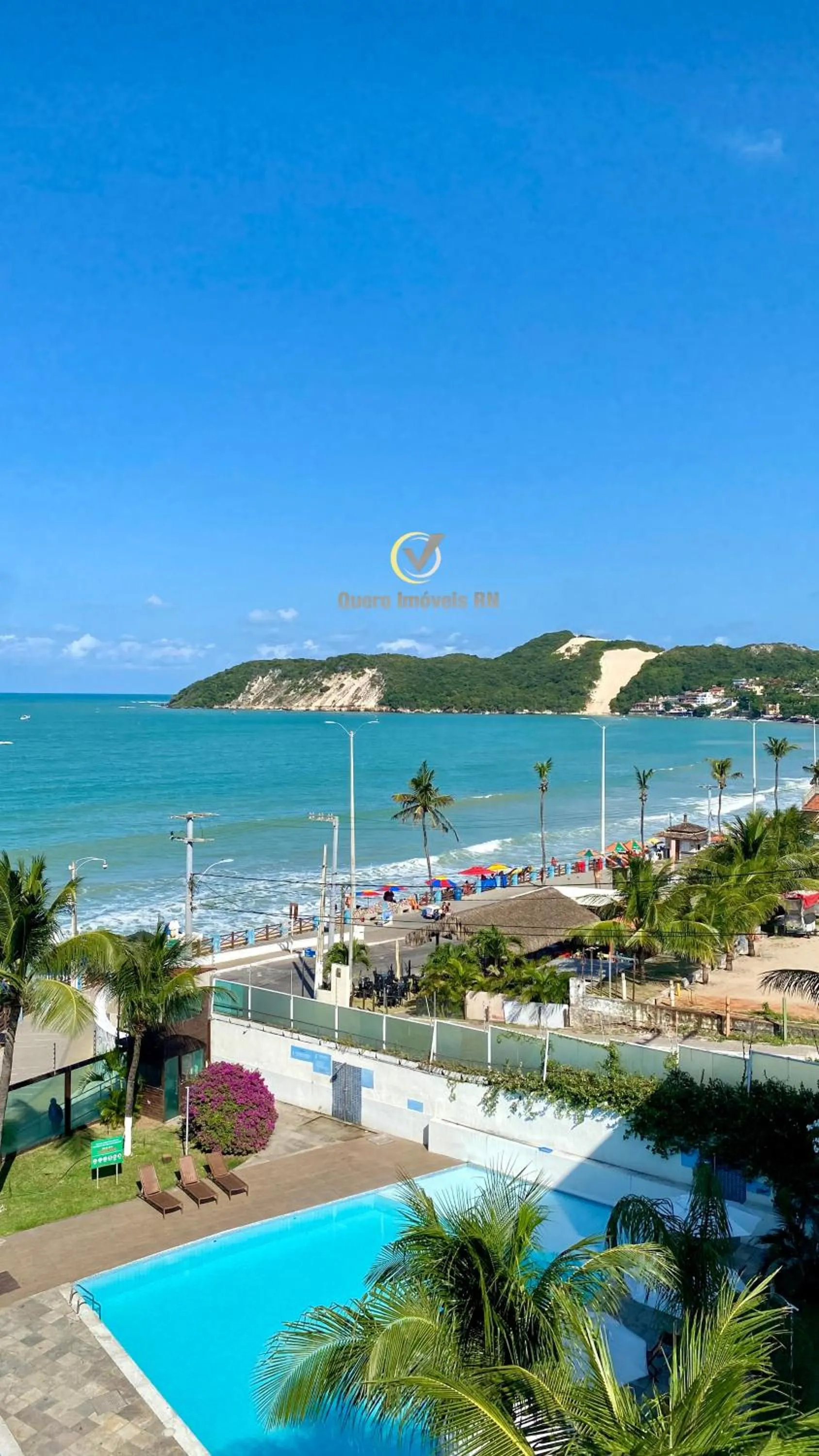 Property building in Ponta Negra Beach beira-mar