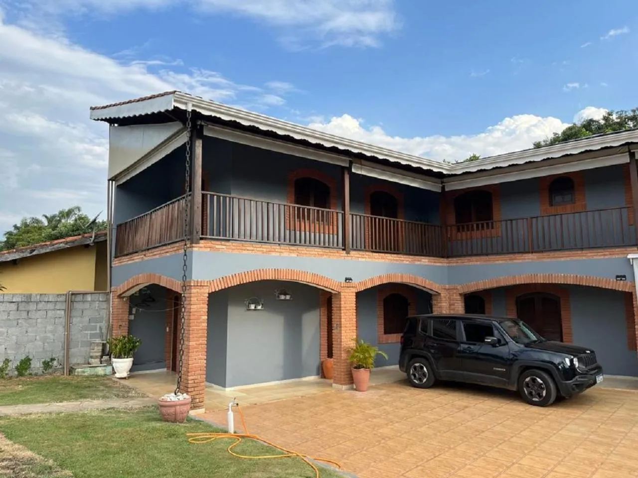 Facade/entrance in Atibaia - Casa de Campo