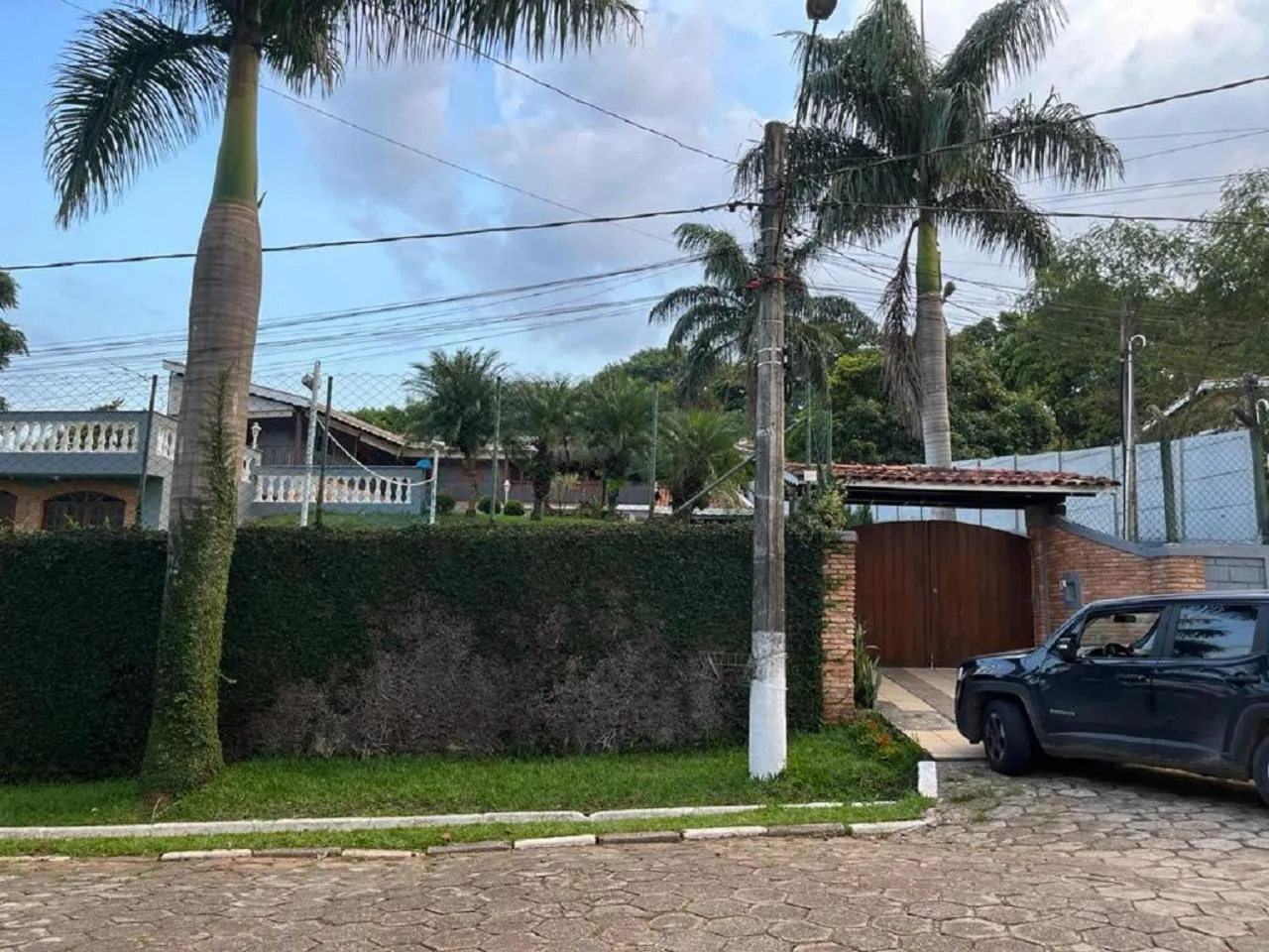 Facade/entrance in Atibaia - Casa de Campo