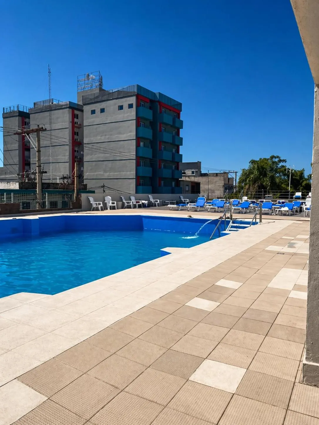 Swimming pool in Grand Hotel by MH