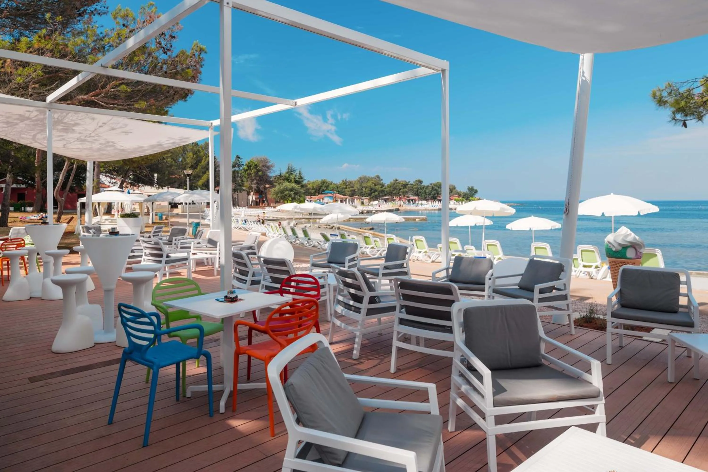 Balcony/Terrace in Istrian Villas Plava Laguna