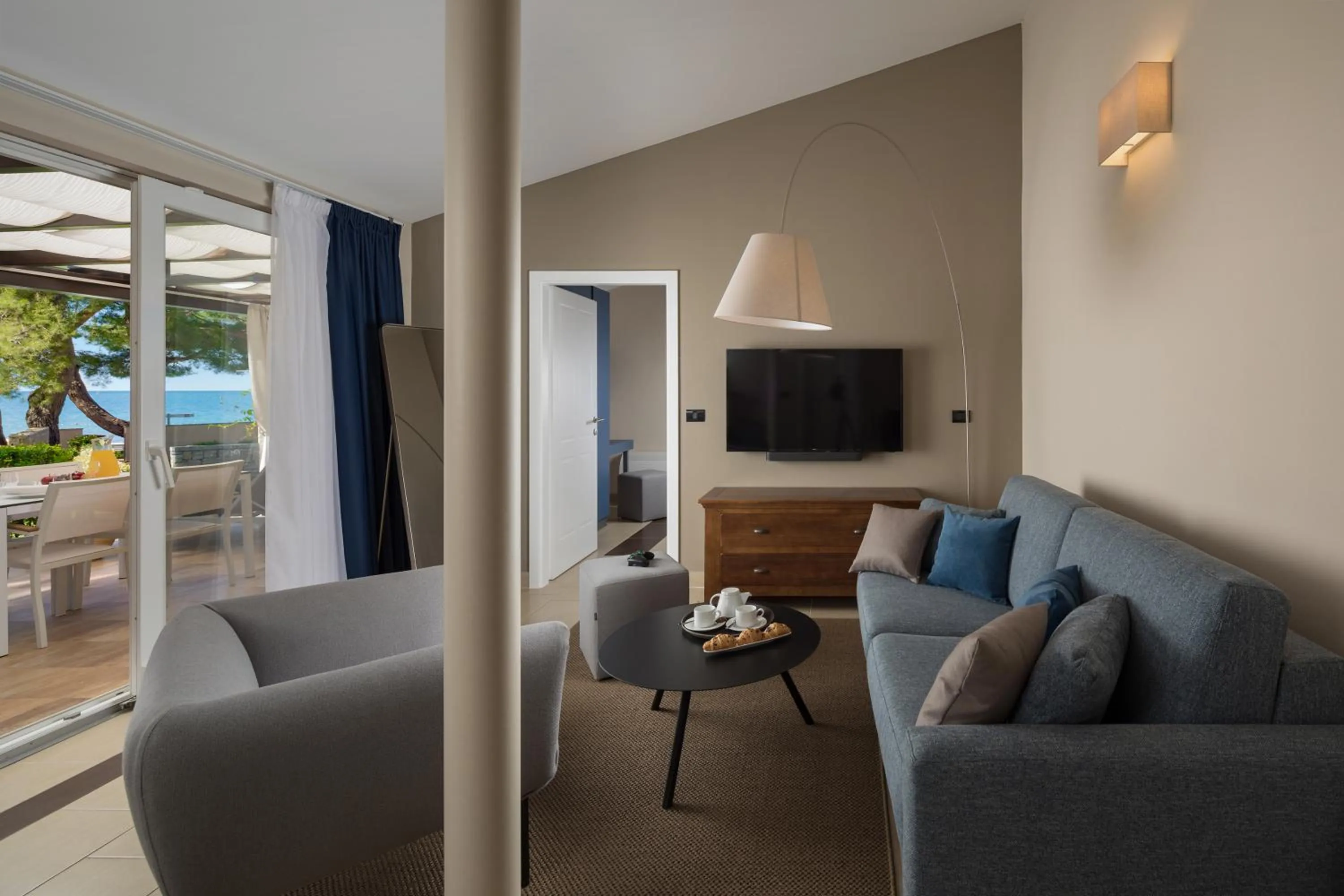 Living room in Istrian Villas Plava Laguna