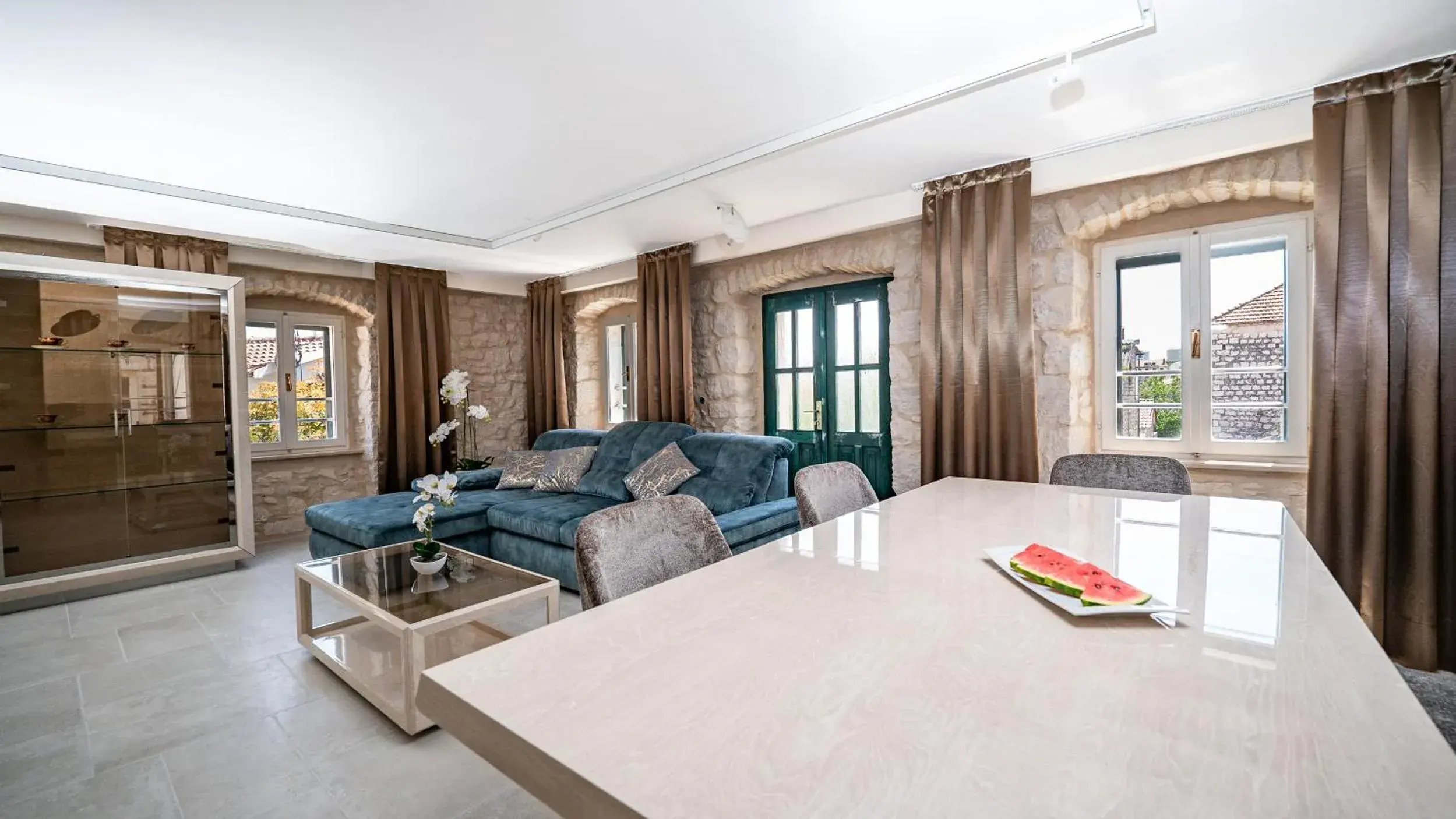 Living room in Villa Rustica Dalmatia Living room in Villa Rustica Dalmatia