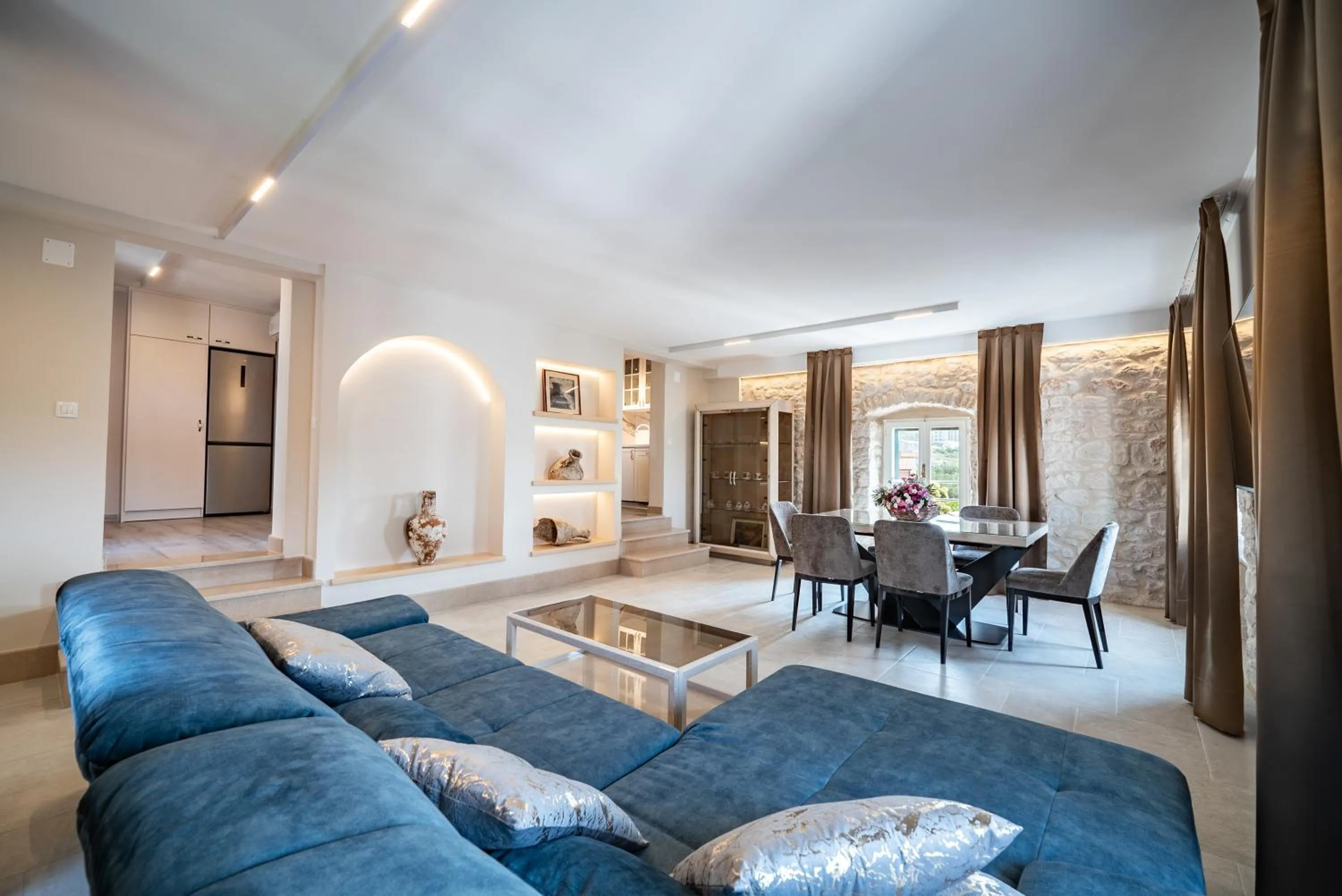 Seating area in Villa Rustica Dalmatia