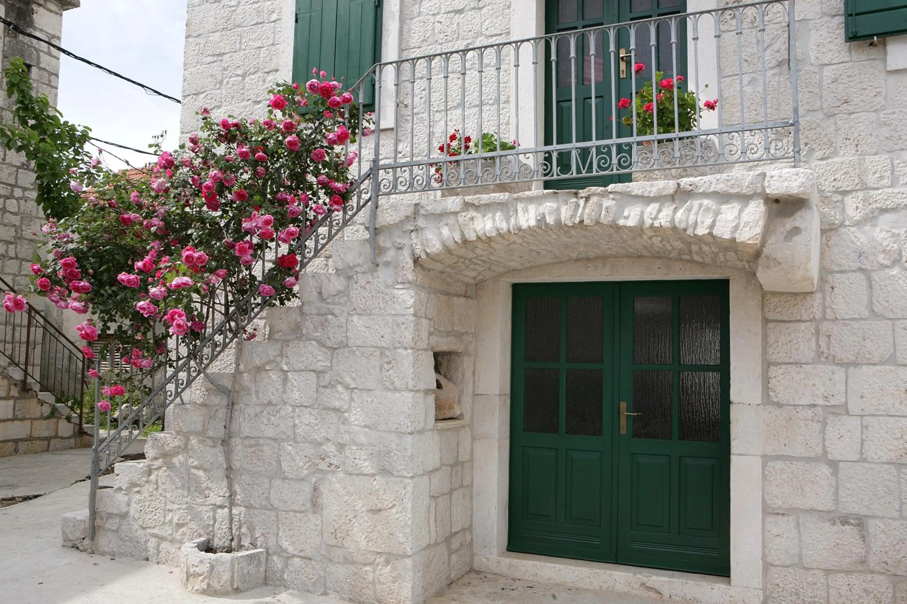 Facade/entrance in Villa Rustica Dalmatia