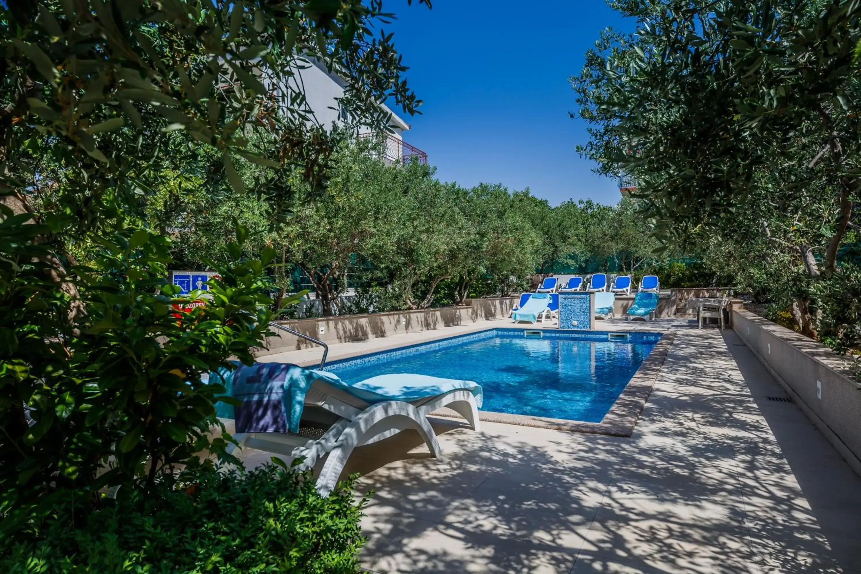 Swimming pool in Villa Rustica Dalmatia Swimming pool in Villa Rustica Dalmatia