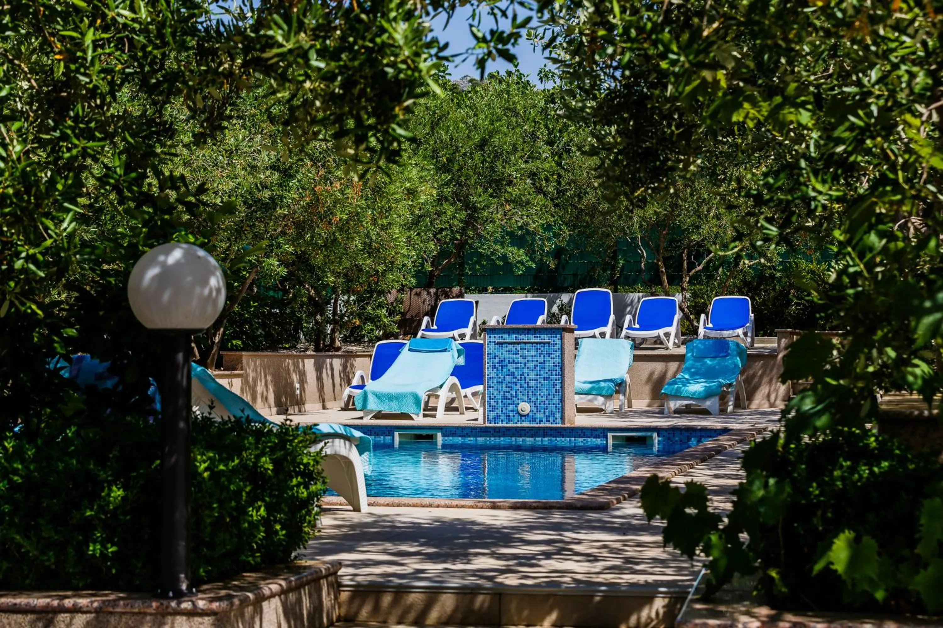 Swimming pool in Villa Rustica Dalmatia