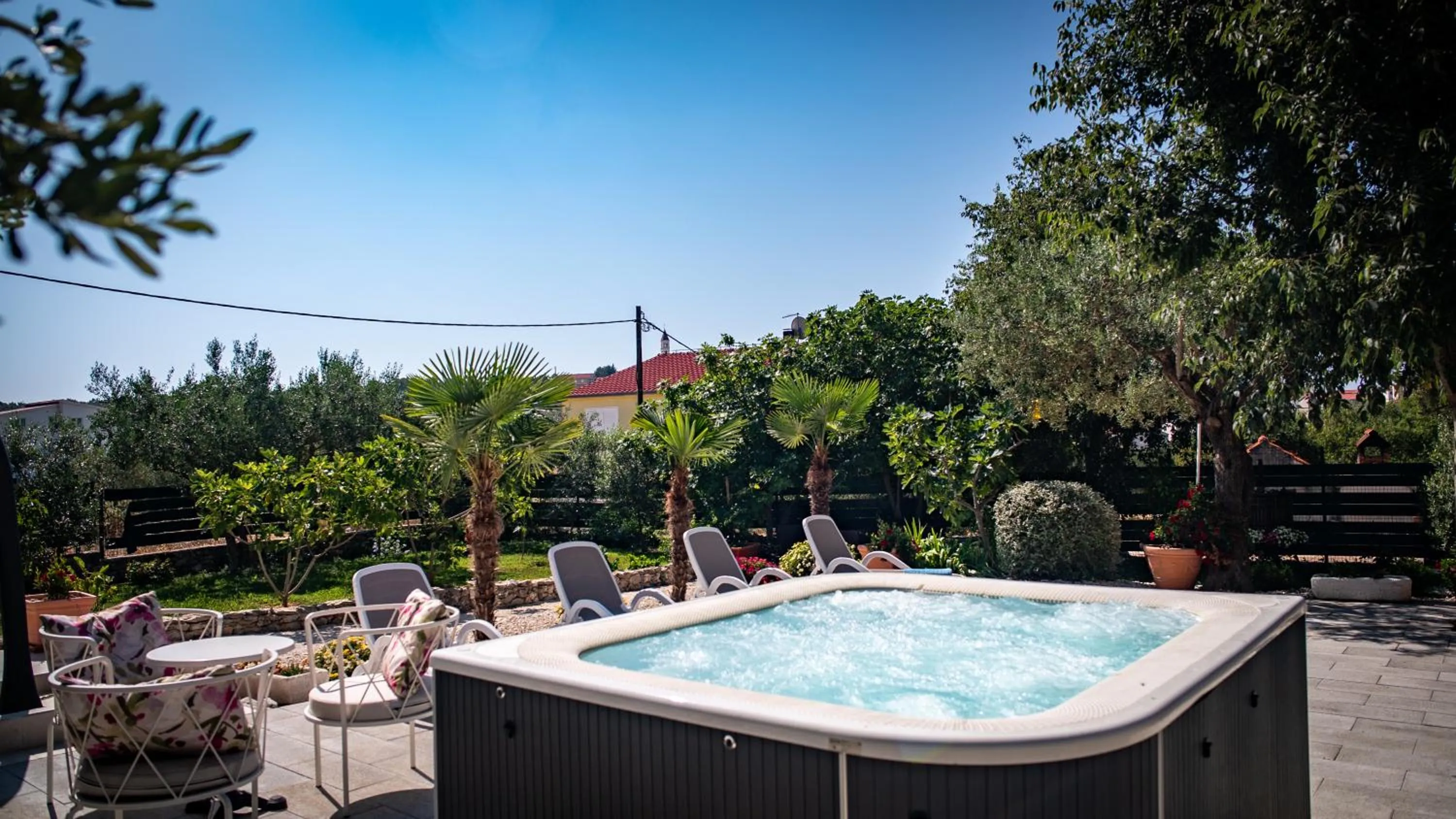 Natural landscape in Villa Rustica Dalmatia