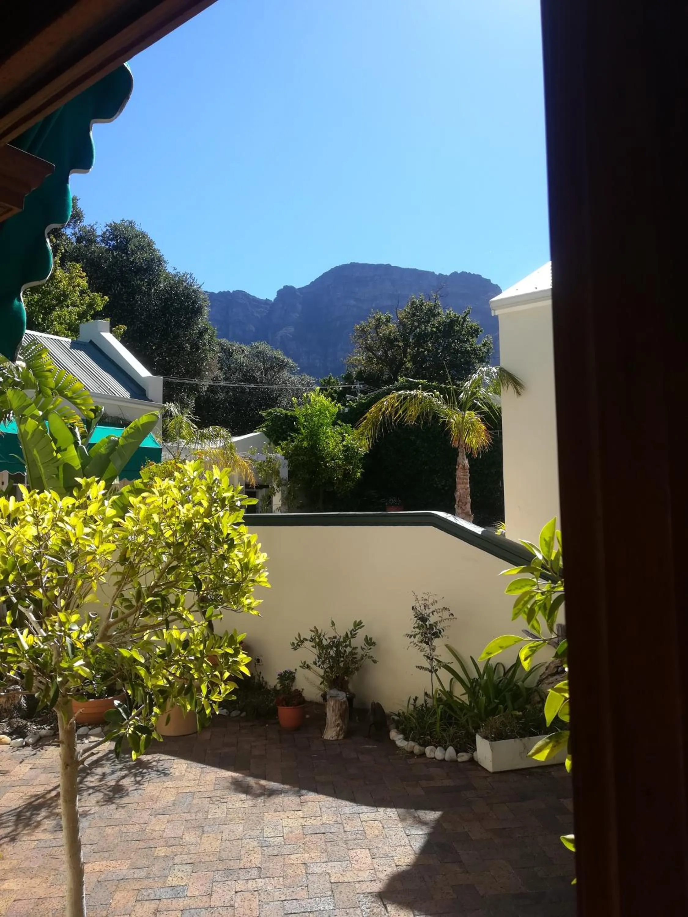Mountain view in Newlands Guest House
