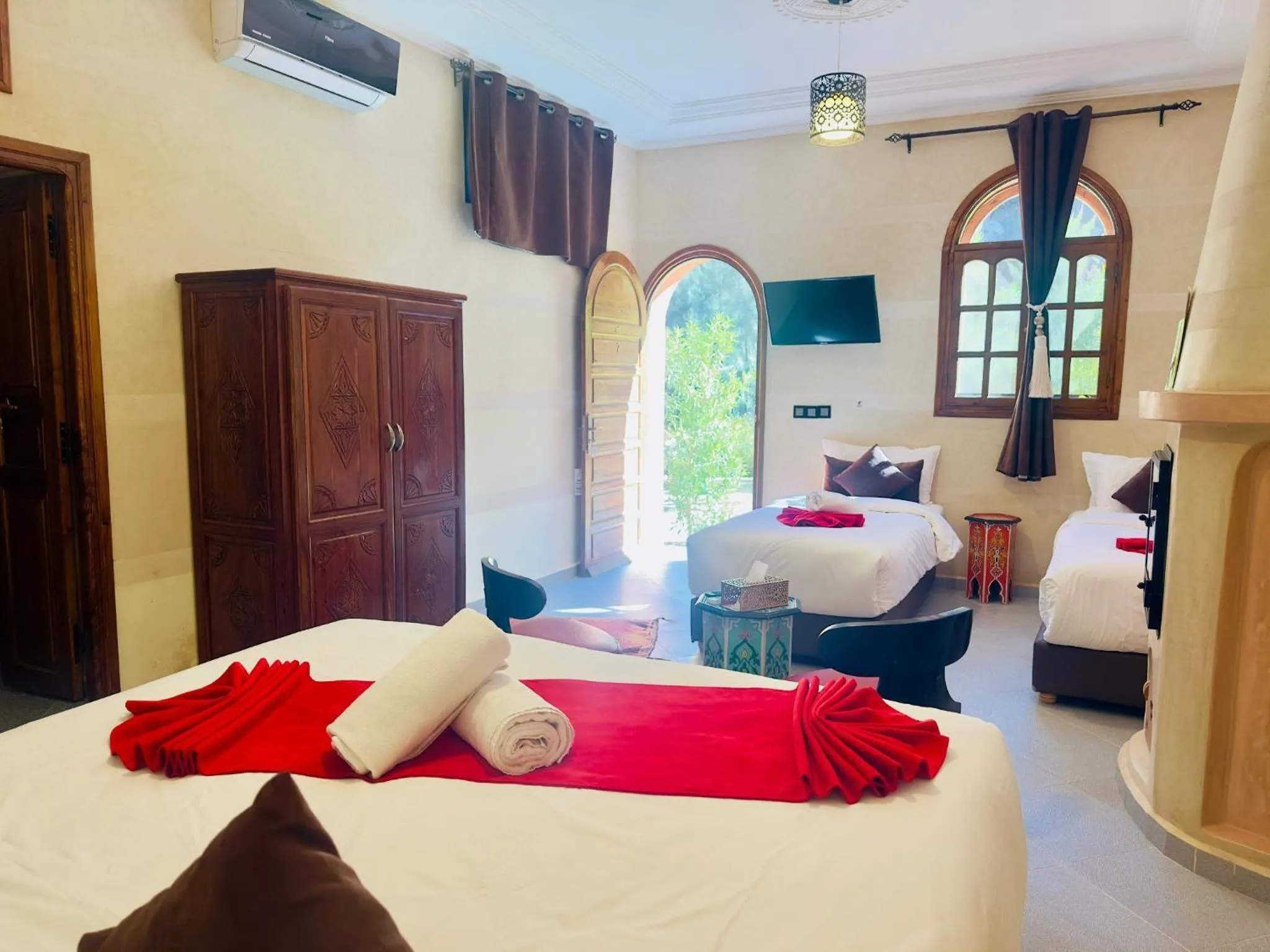Standard Quadruple Room in Aurocher Marrakech Ourika Oukaimeden