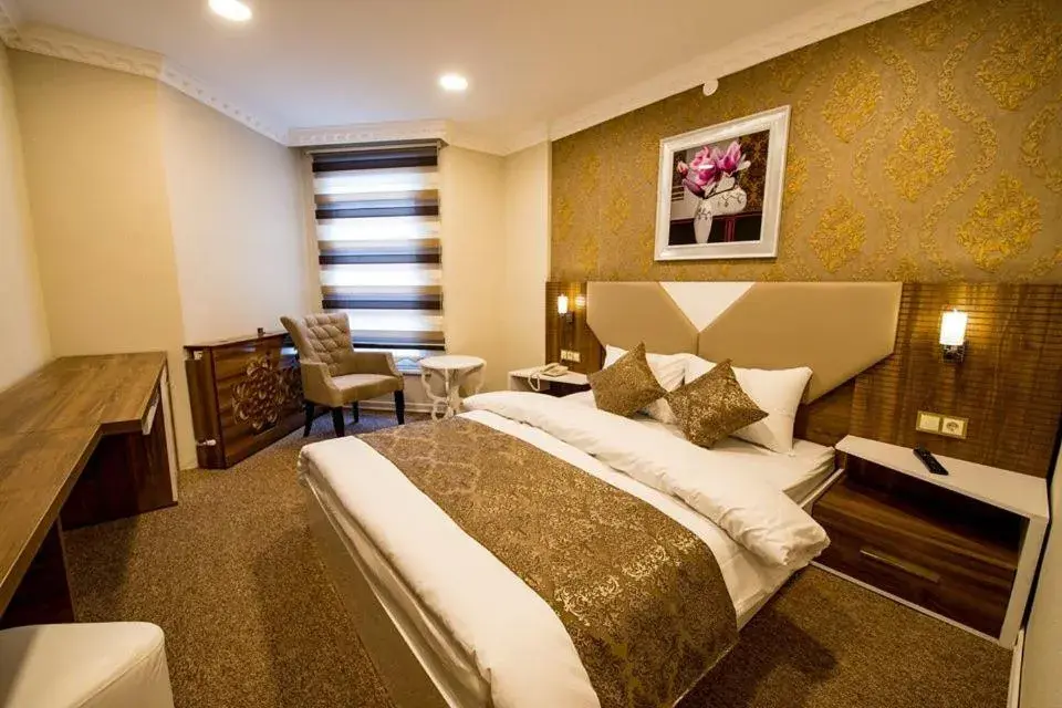 Bed in Kars-i Si̇ri̇n Otel Bed in Kars-i Si̇ri̇n Otel