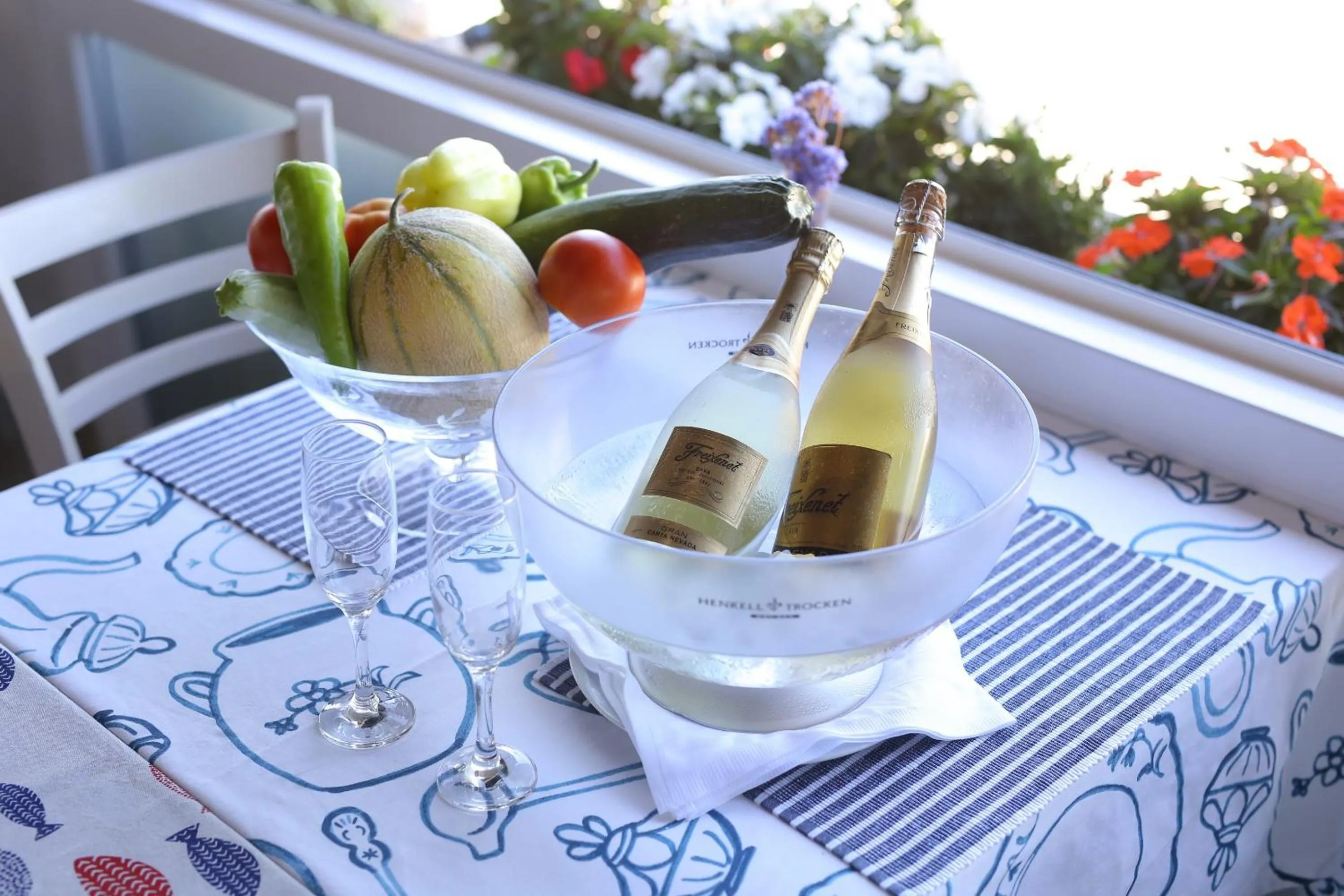 Food close-up in Hotel Delfin