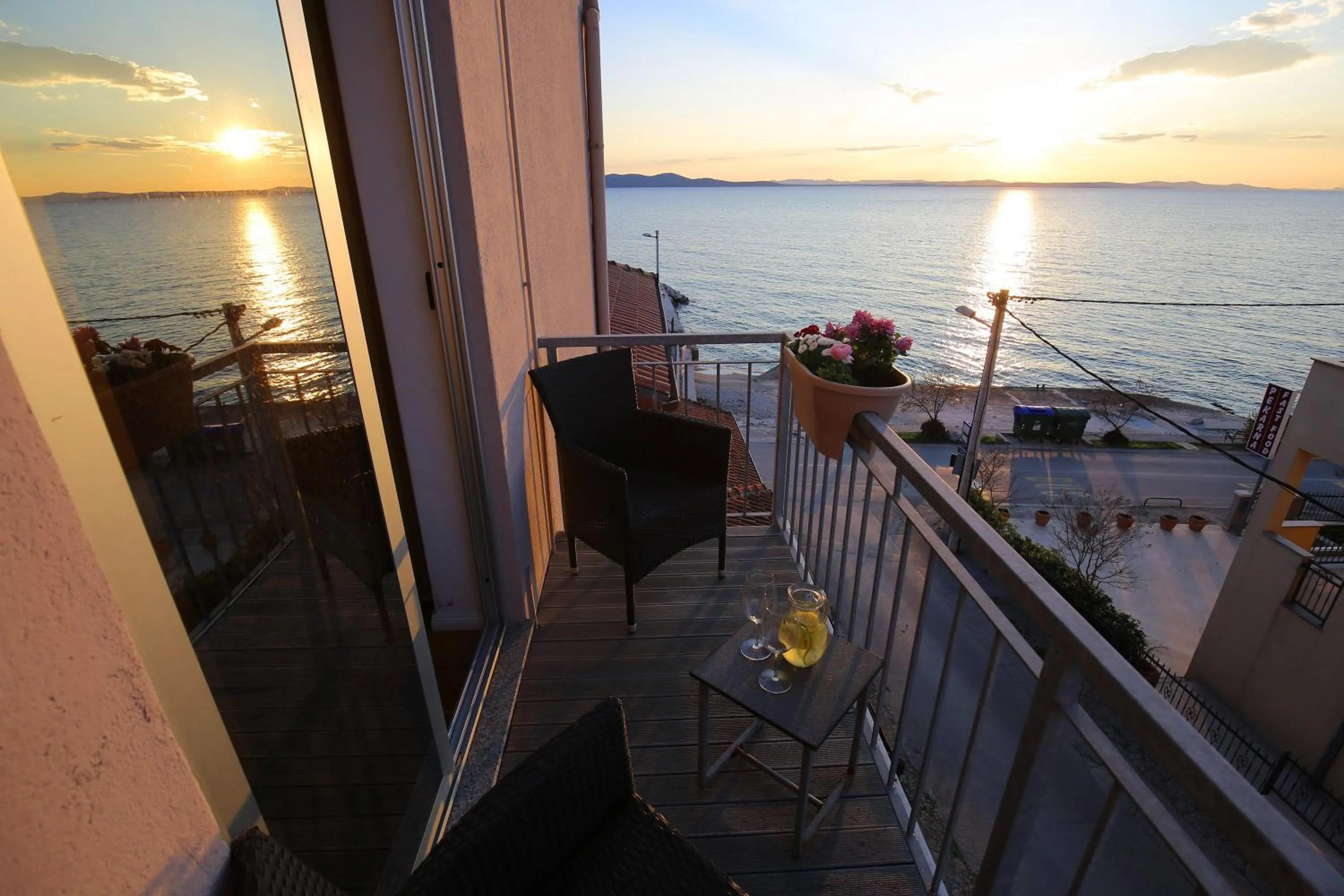 Balcony/Terrace in Hotel Delfin